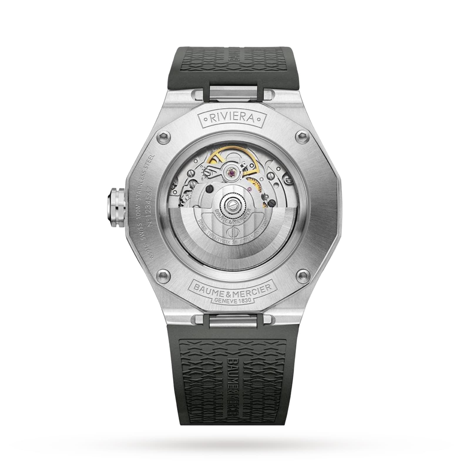 Replica Baume & Mercier Riviera 42mm Mens details Grey BM0A10660