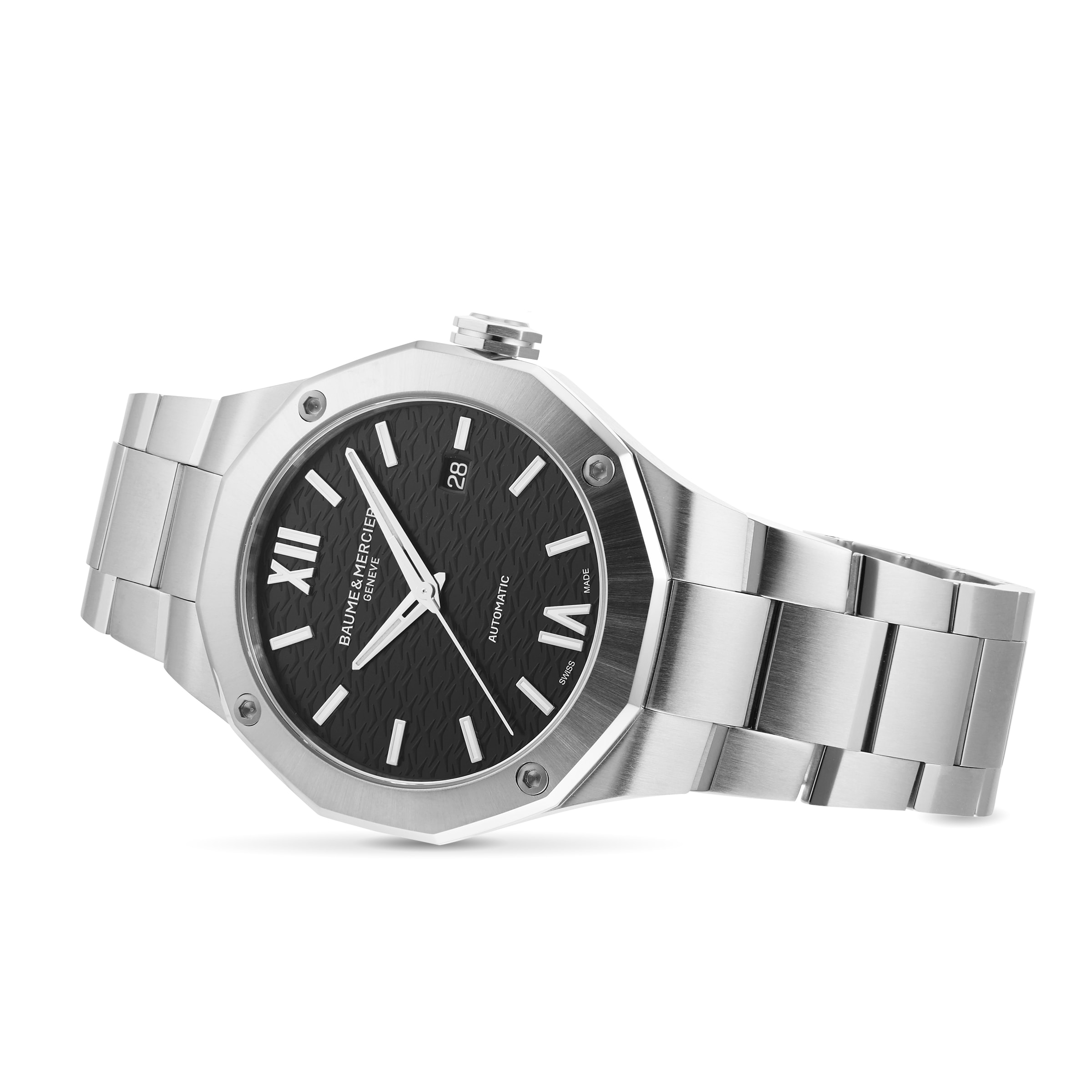 Replica Baume & Mercier Riviera 42mm Mens details Black BM0A10621