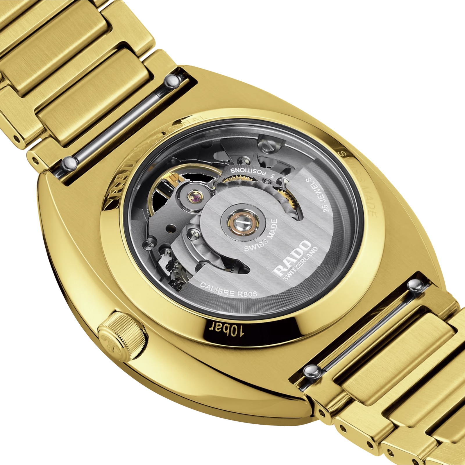 Replica Rado DiaStar Original Skeleton 38mm Unisex details R12164153