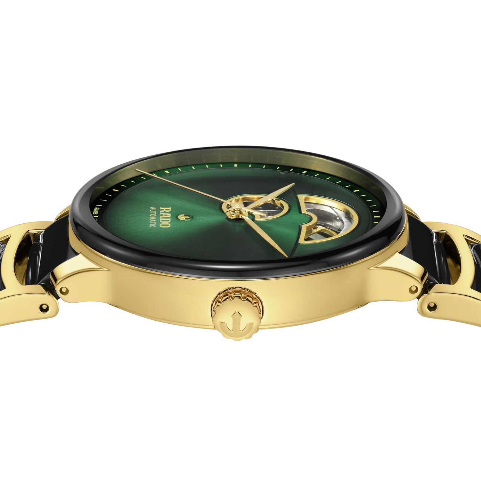 Replica Rado Centrix Automatic Open Heart 39.5mm Green R30008302