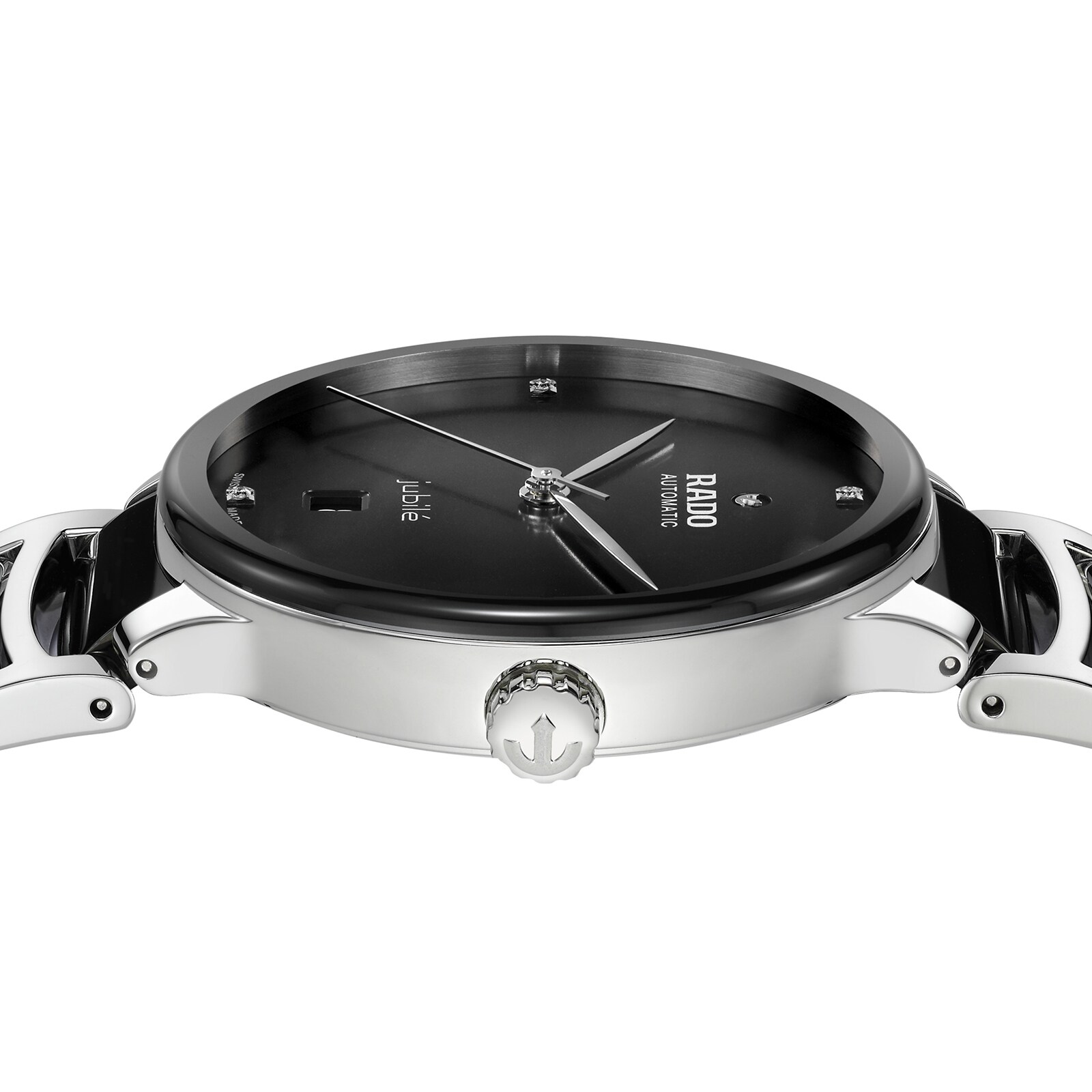 Replica Rado Centrix 39.5mm Mens details Black R30018712