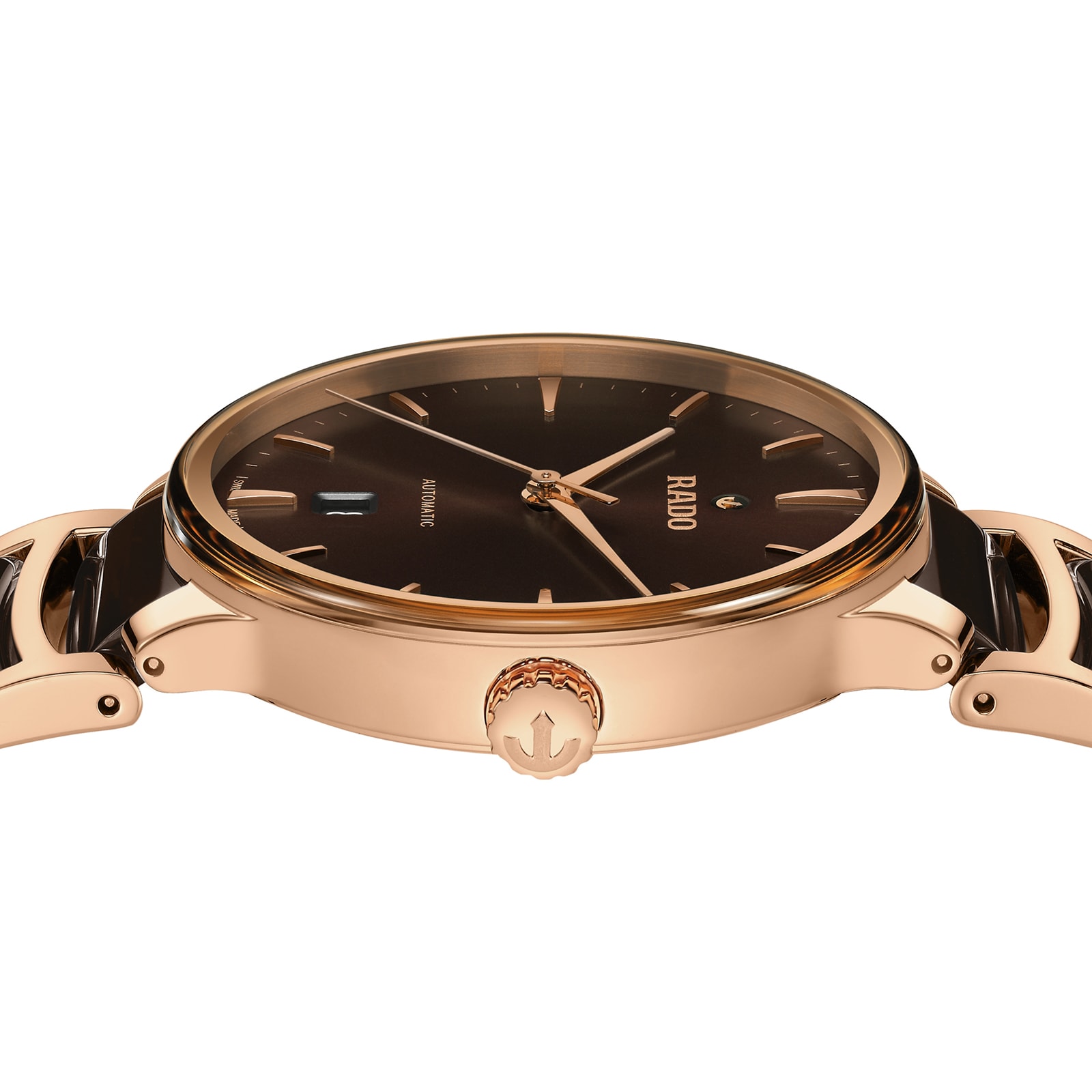 Replica Rado Centrix 39.5mm Mens details Brown R30017302 2 Replica Rado Centrix 39.5mm Mens details Brown R30017302
