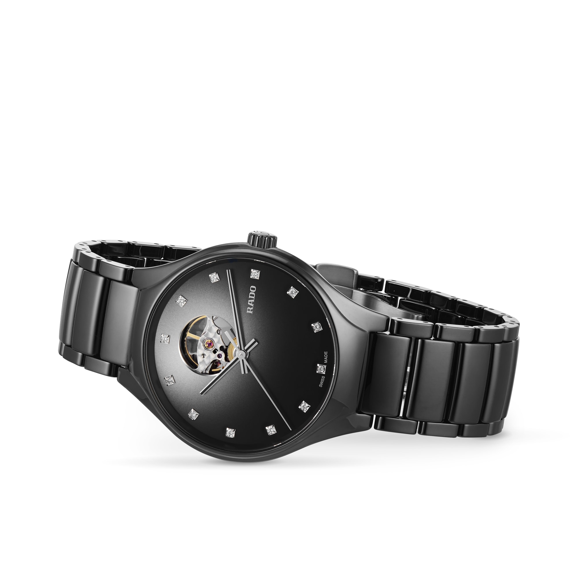 Replica Rado True Secret Diamonds 40mm Mens details R27107732 2 Replica Rado True Secret Diamonds 40mm Mens details R27107732