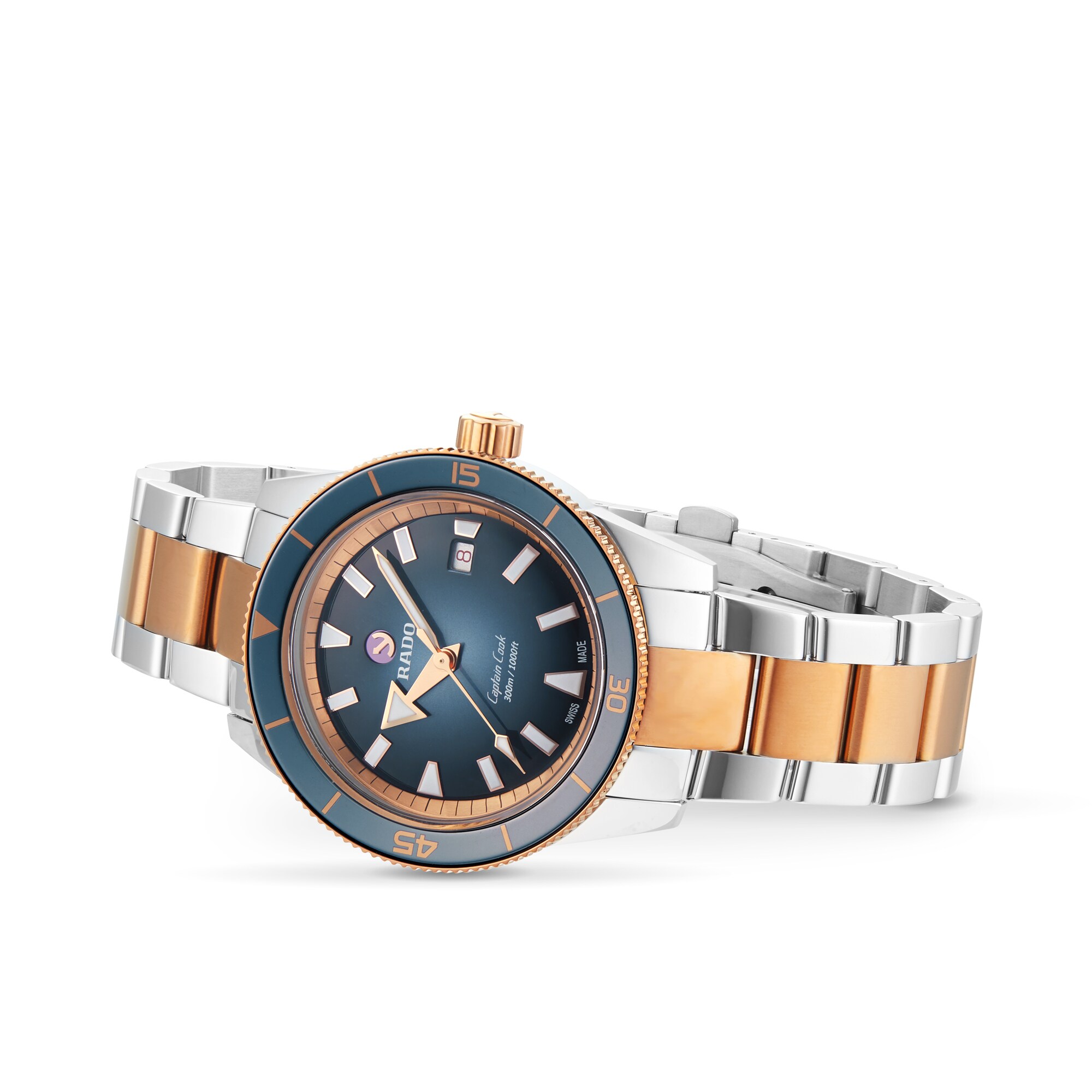 Replica Rado Captain Cook Automatic 42mm Mens details R32137203
