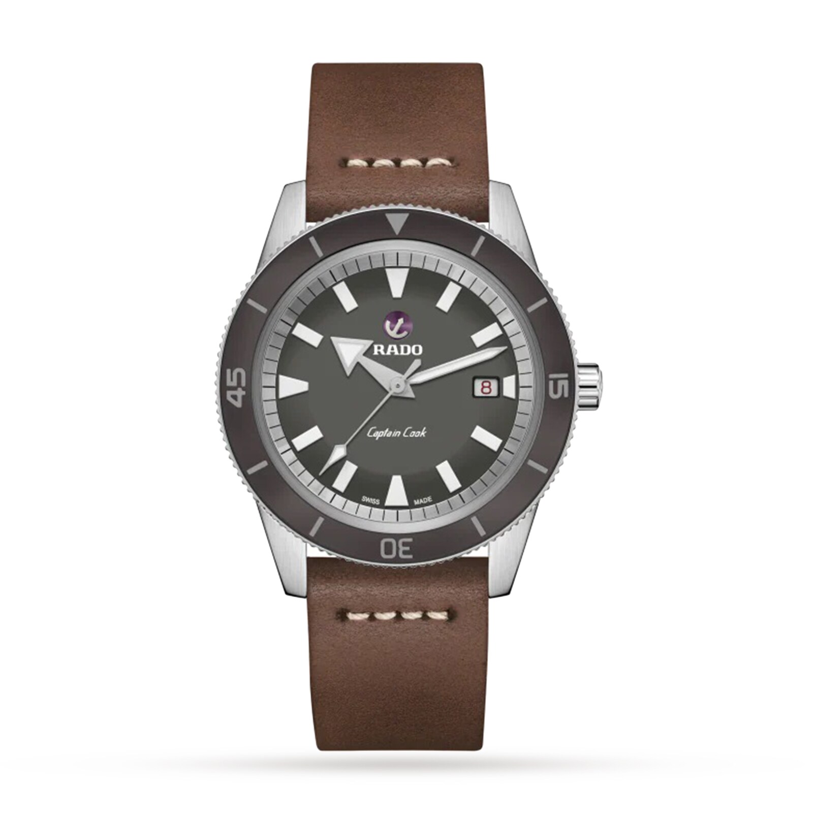 Replica Rado Captain Cook Automatic 42mm Mens details 3 Strap Set R32505019