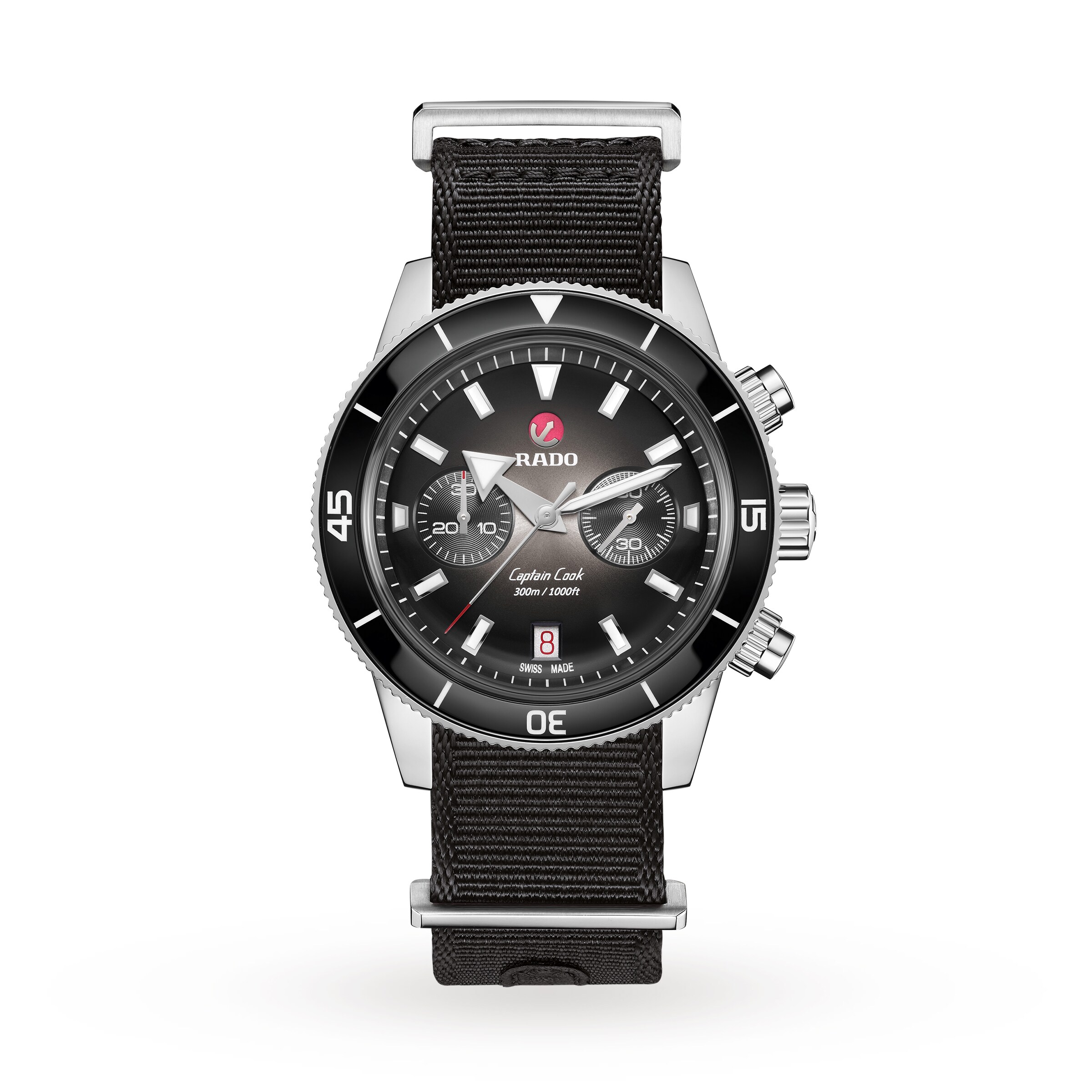 Replica Rado Captain Cook Chronograph 43mm R32145158