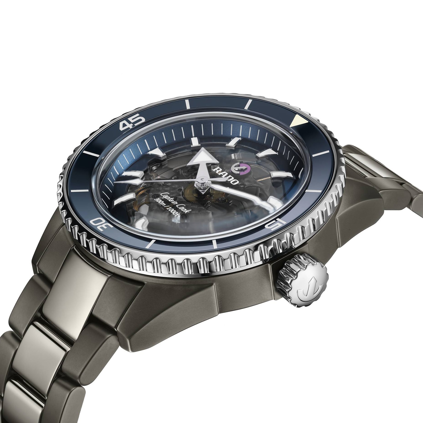 Replica Rado Captain Cook 43mm Mens details R32128202