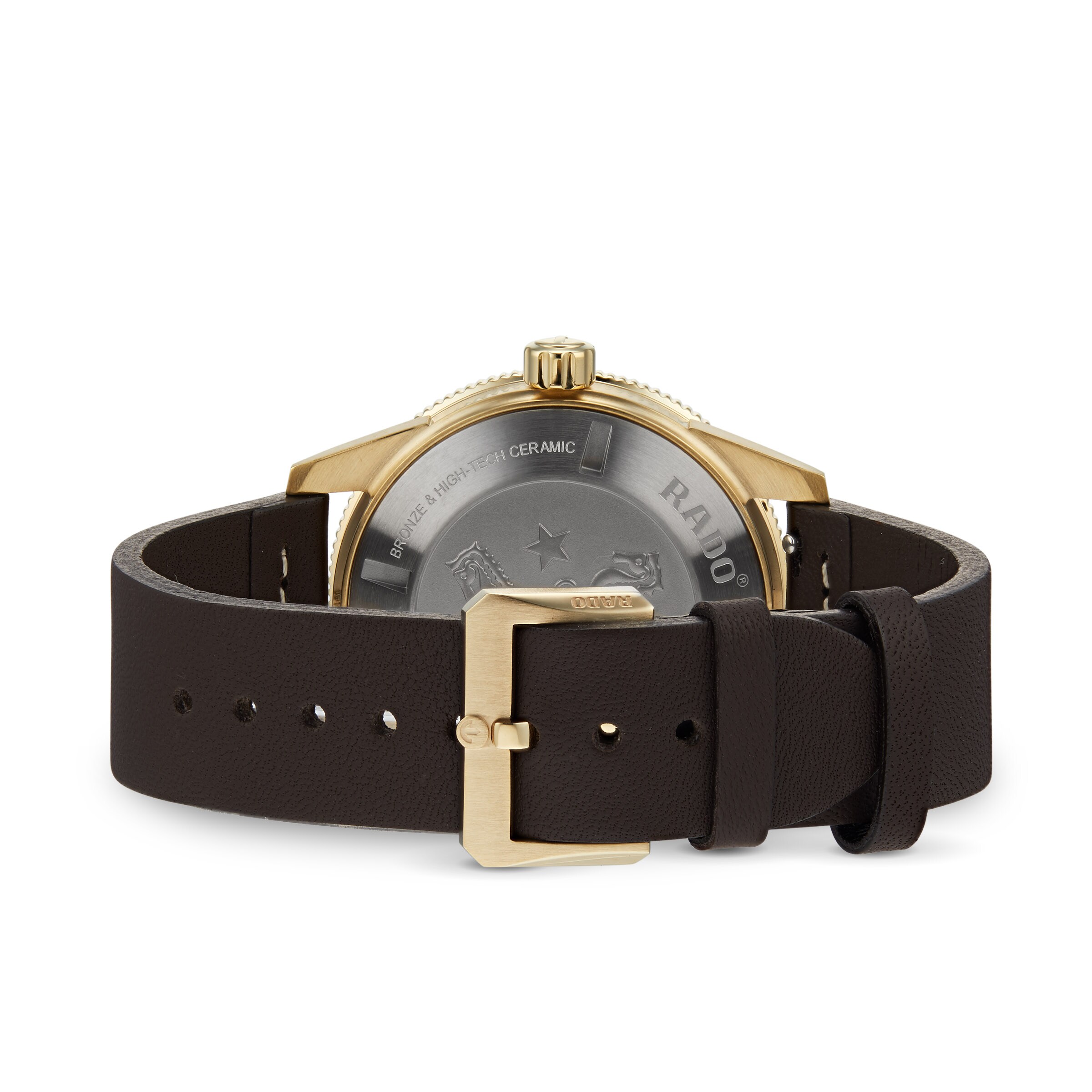 Replica Rado Captain Cook Automatic Bronze Mens details R32504306