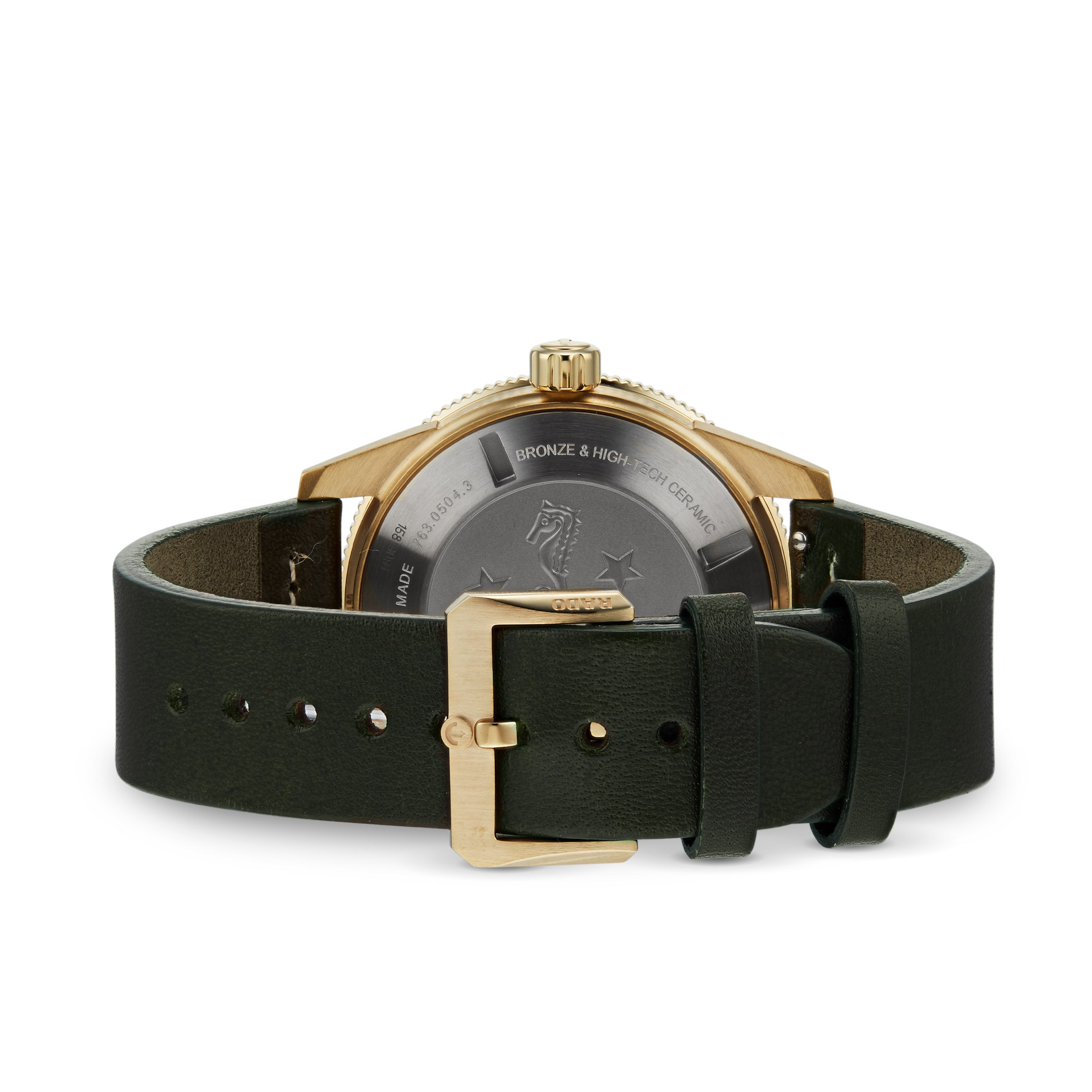 Replica Rado Captain Cook Automatic Bronze Mens details R32504315