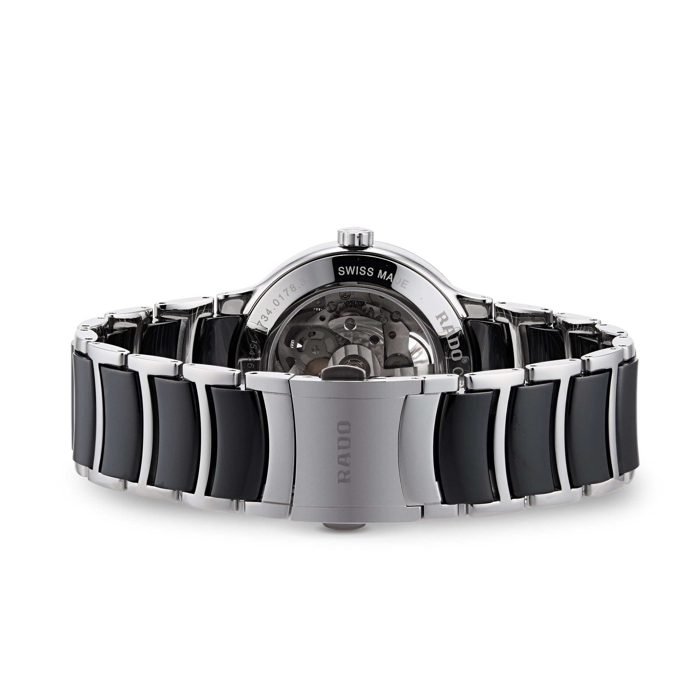 Replica Rado Centrix Skeleton 38mm Mens details R30178152