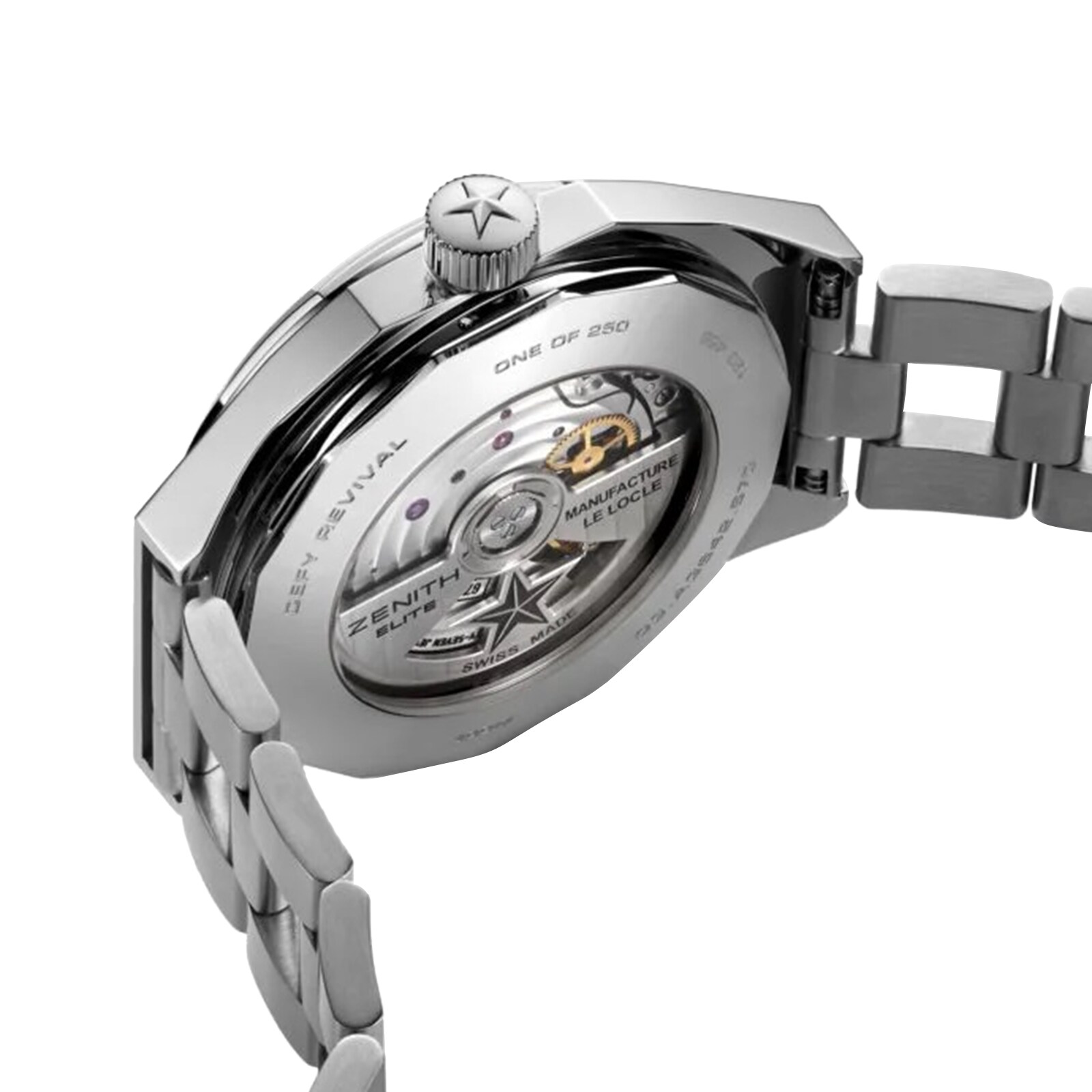 Replica Zenith Defy Revival Automatic 37mm Mens details Blue 03.A3642.670/3690.M3642
