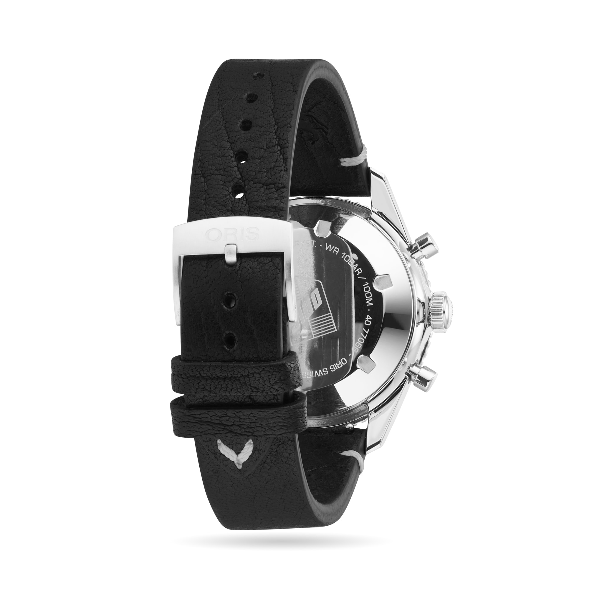 Replica Oris Divers Sixty Five Chronograph 40mm Mens details Black Leather 01 771 7791 4054-07 6 20 01