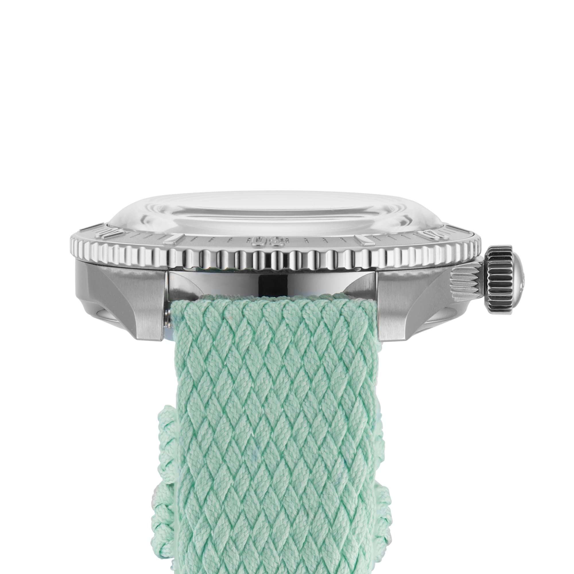 Replica Oris Divers Heritage 1965 38mm Unisex details Green Fabric 01 733 7771 4057-07 3 19 03S