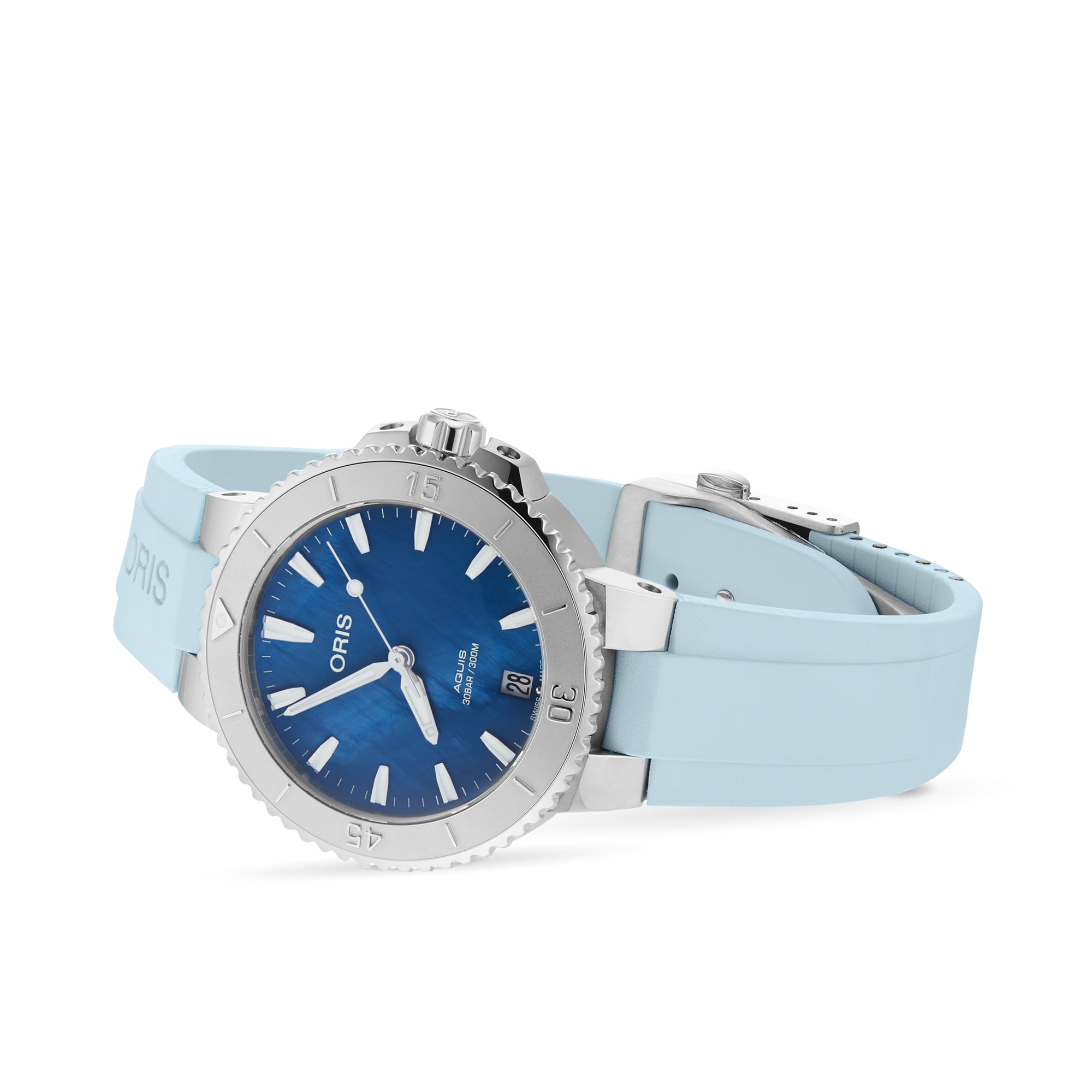 Replica Oris Aquis Date 36.5mm Unisex details Blue 01 733 7770 4155-07 4 18 65FC 2 Replica Oris Aquis Date 36.5mm Unisex details Blue 01 733 7770 4155-07 4 18 65FC