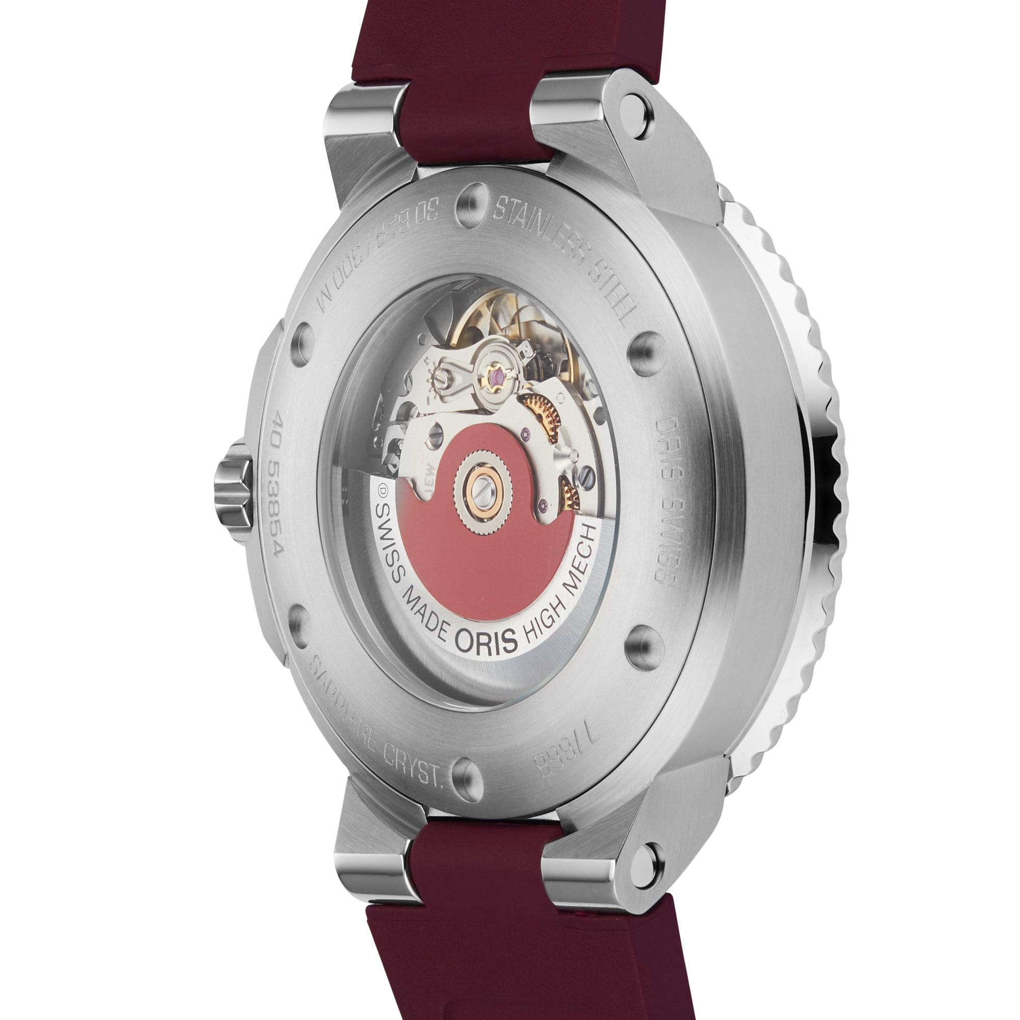 Replica Oris Aquis Cherry Diamond Bezel 41.5mm Unisex details - Rubber Strap 01 733 7766 4998-07 4 22 68FC 2 Replica Oris Aquis Cherry Diamond Bezel 41.5mm Unisex details - Rubber Strap 01 733 7766 4998-07 4 22 68FC