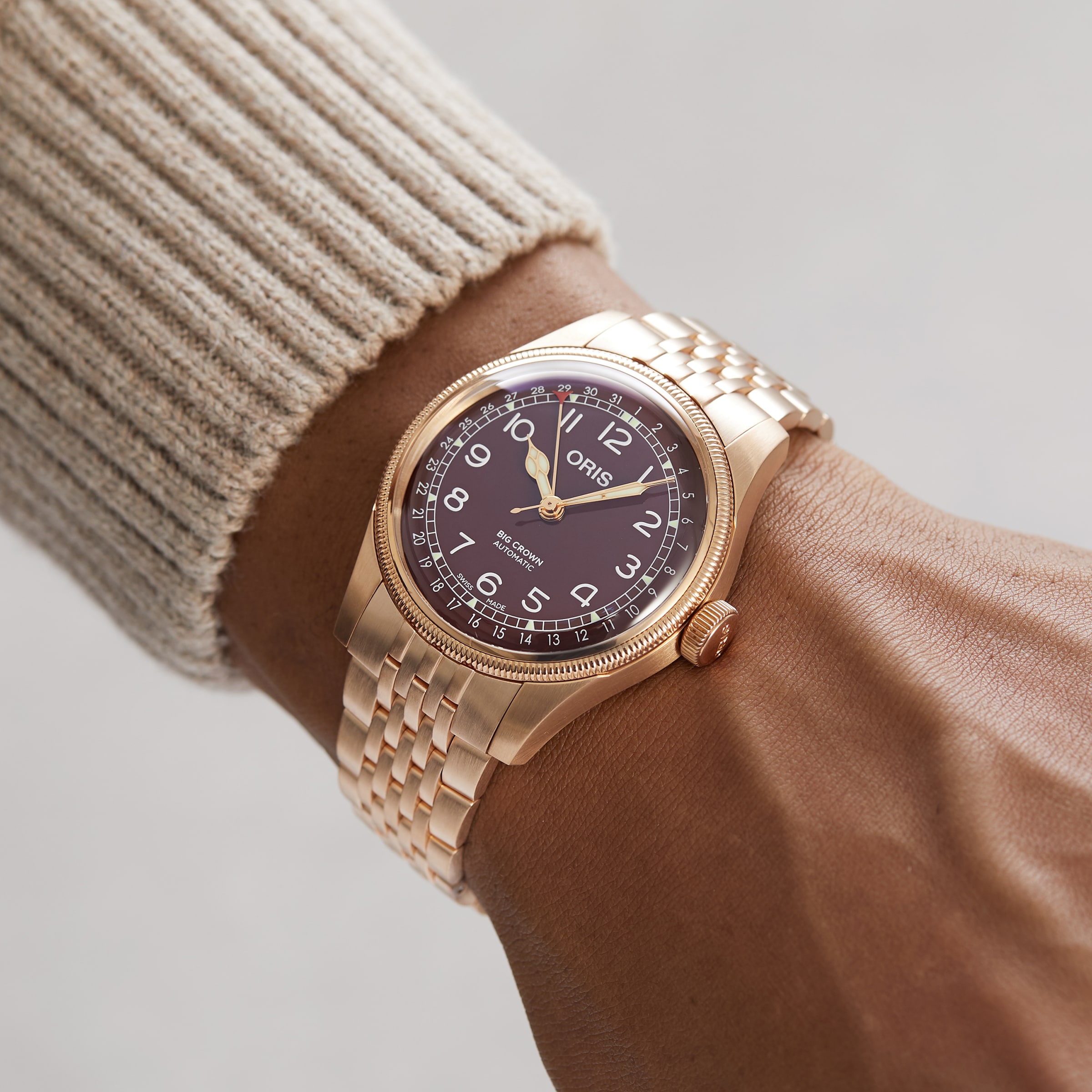 Replica Oris Big Crown 40mm Mens details - Red 01 754 7741 3168-07 8 20 01 2 Replica Oris Big Crown 40mm Mens details - Red 01 754 7741 3168-07 8 20 01