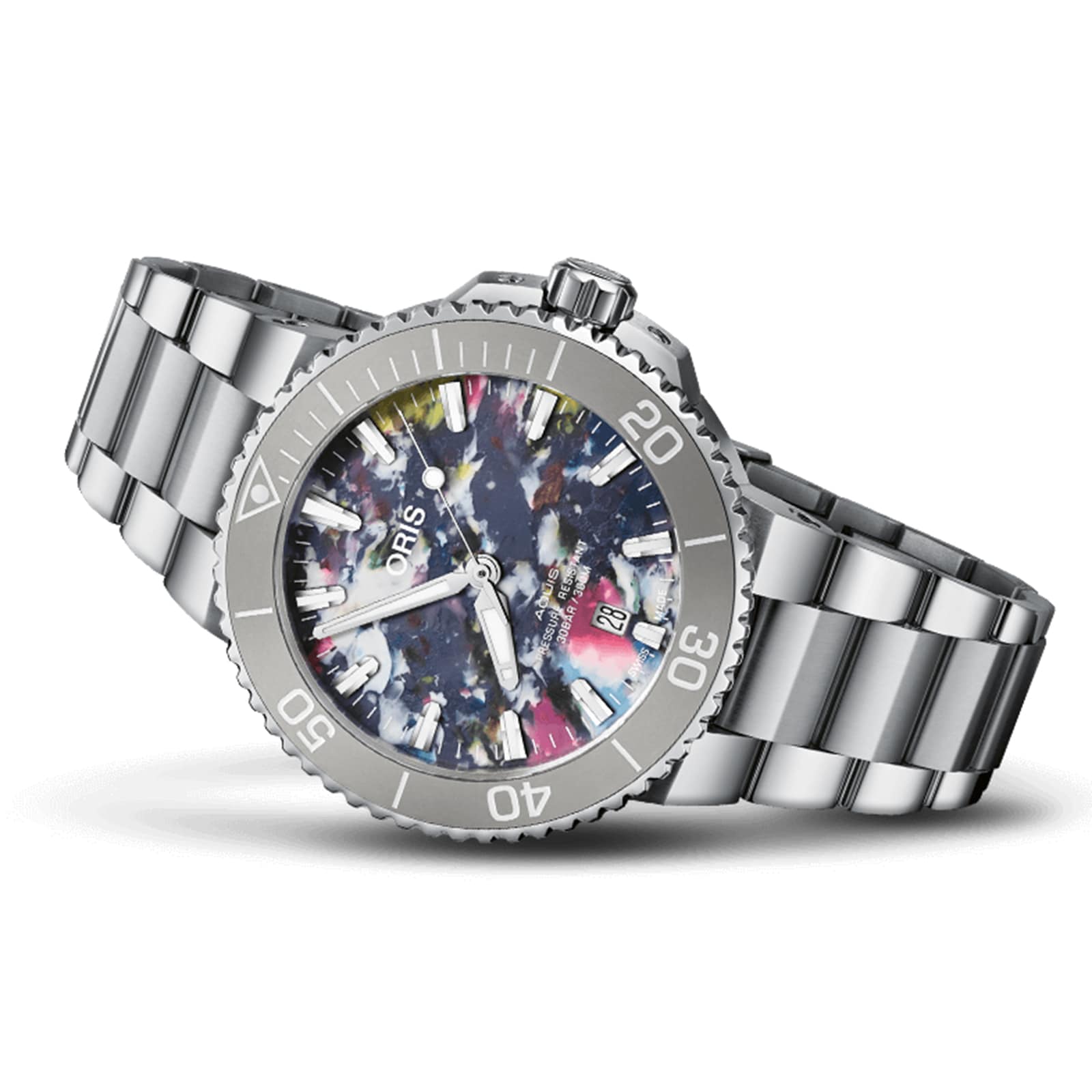 Replica Oris Aquis Date Upcycle 41.5mm Mens details 01 733 7766 4150-SET 2 Replica Oris Aquis Date Upcycle 41.5mm Mens details 01 733 7766 4150-SET