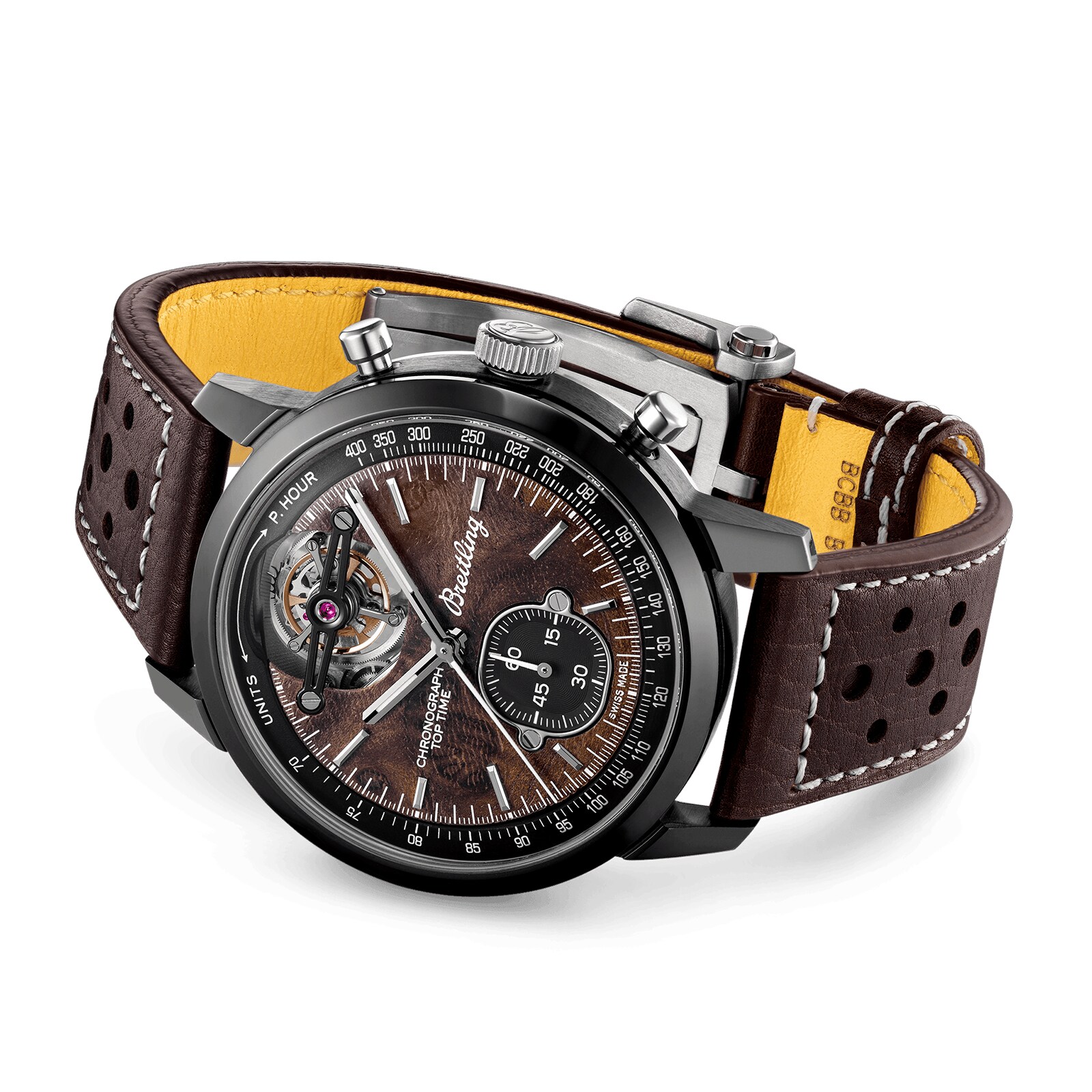 Replica Breitling Top Time B21 Chevrolet Corvette Tourbillon 42mm Mens details Brown SB21252A1Q1X1 2 Replica Breitling Top Time B21 Chevrolet Corvette Tourbillon 42mm Mens details Brown SB21252A1Q1X1