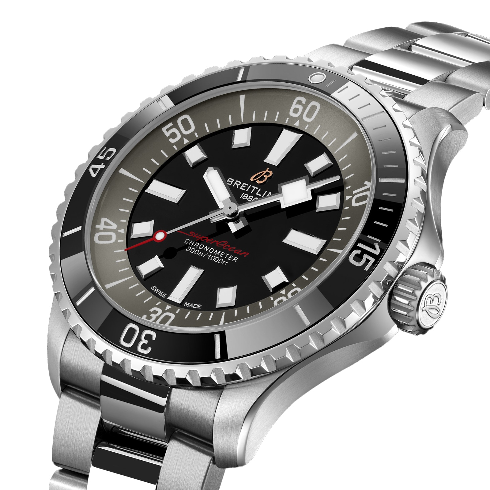 Replica Breitling Superocean Automatic 44mm UK Edition Mens details Black A173765A1B1A1 2 Replica Breitling Superocean Automatic 44mm UK Edition Mens details Black A173765A1B1A1