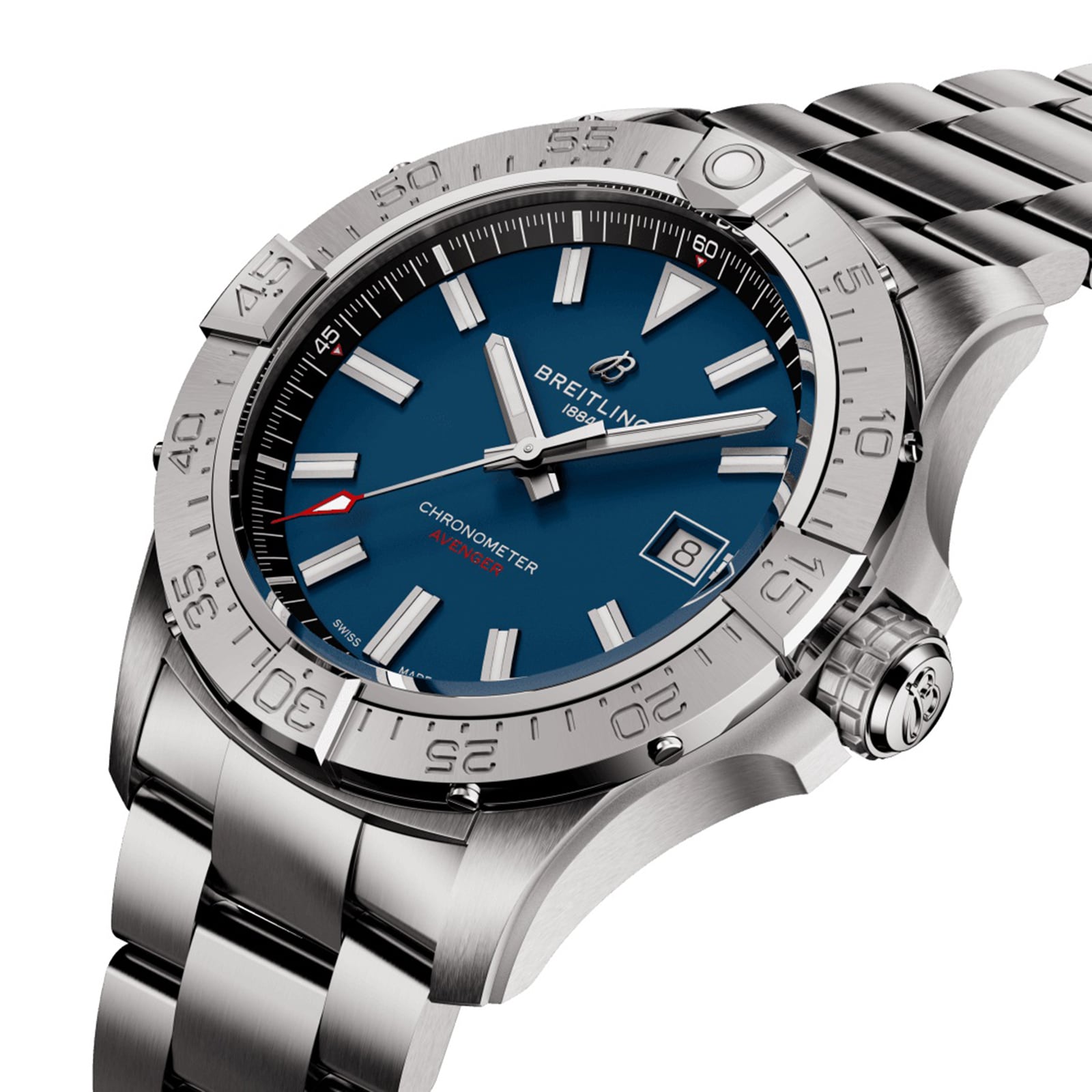 Replica Breitling Avenger Automatic 42mm Mens details Blue Stainless Steel A17328101C1A1 2 Replica Breitling Avenger Automatic 42mm Mens details Blue Stainless Steel A17328101C1A1
