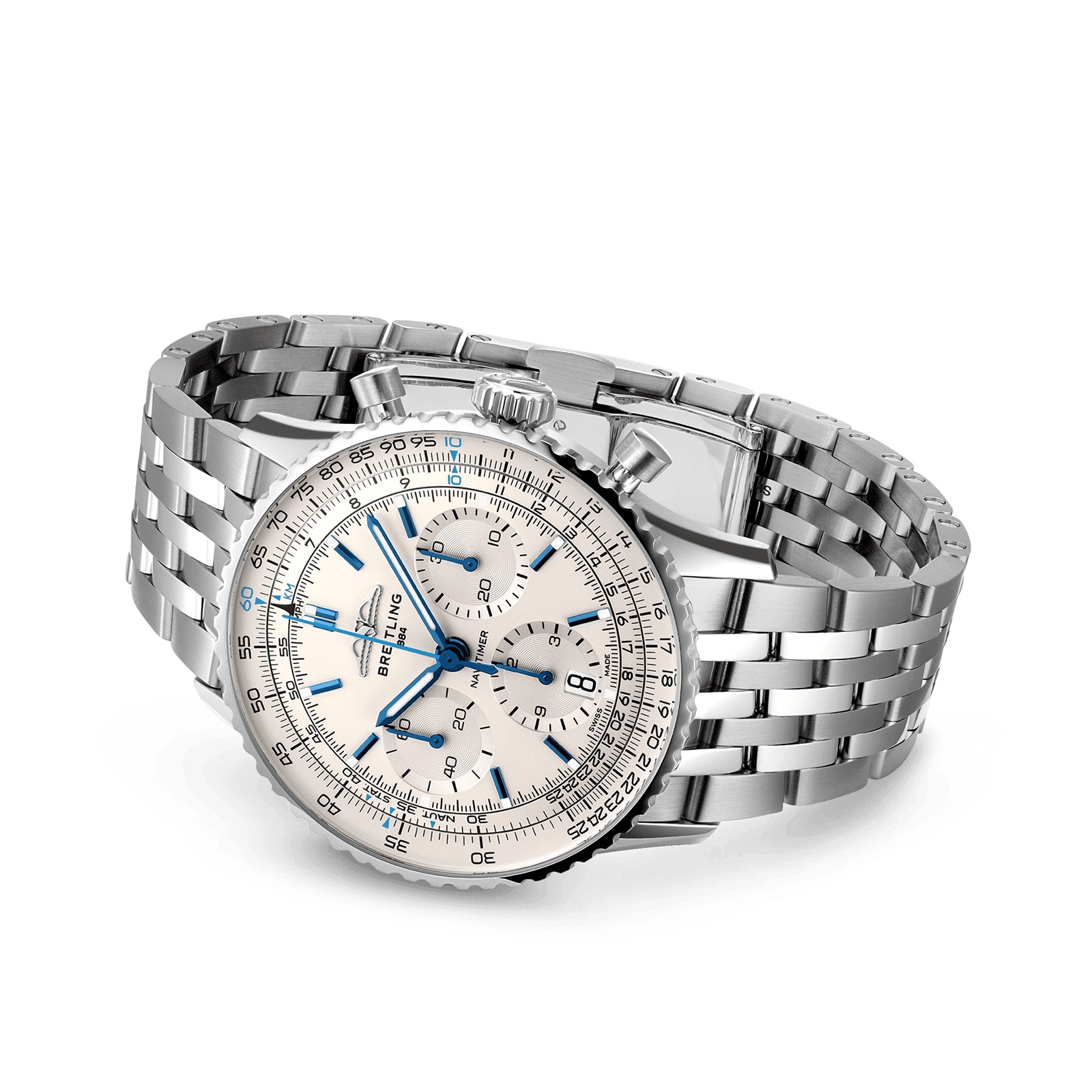 Replica Breitling Navitimer Chronograph 41mm Mens details White AB0139A71G1A1 2 Replica Breitling Navitimer Chronograph 41mm Mens details White AB0139A71G1A1
