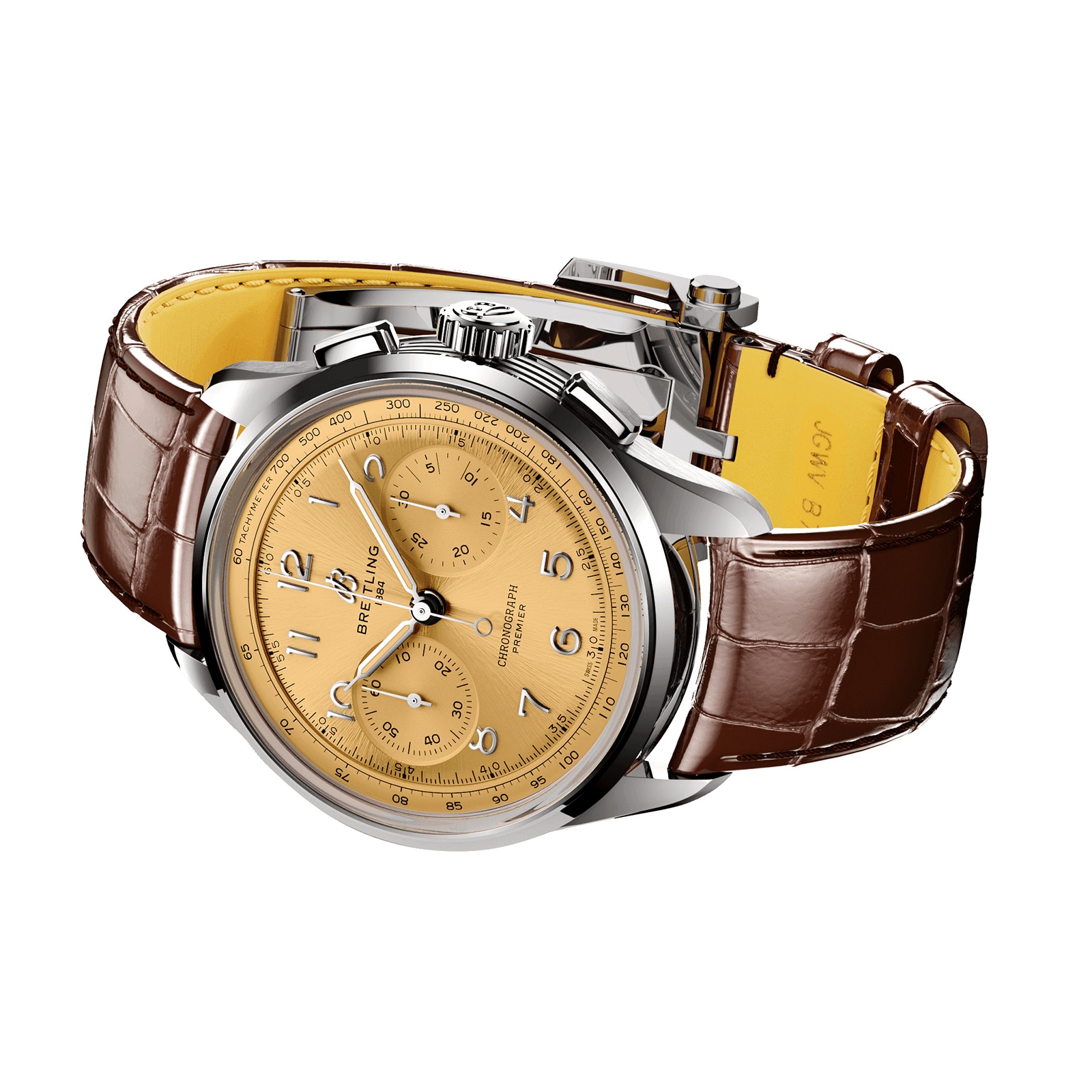 Replica Breitling Premier B09 Chronograph 40mm Mens details Champagne AB0930F51H1P1 2 Replica Breitling Premier B09 Chronograph 40mm Mens details Champagne AB0930F51H1P1