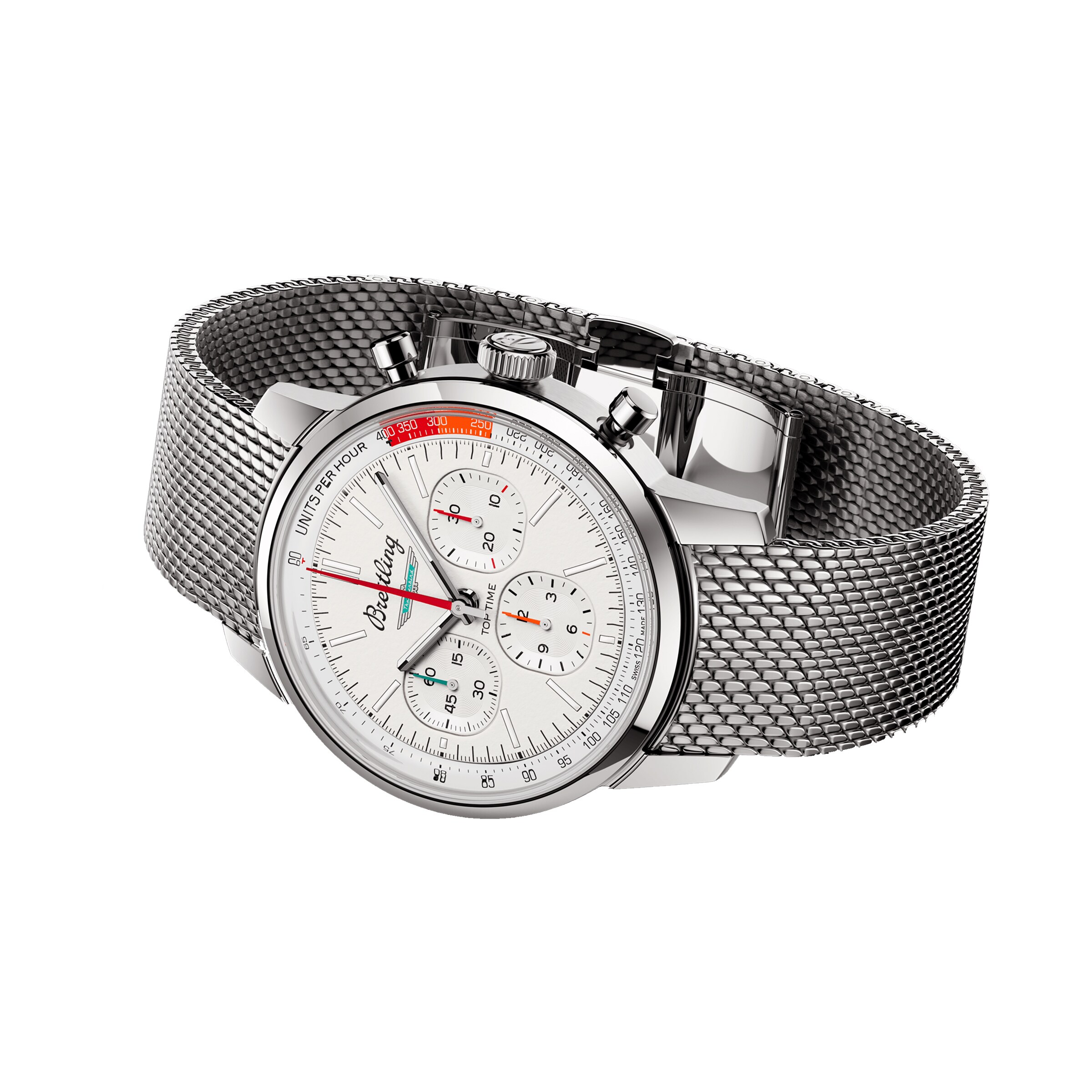 Replica Breitling Top Time B01 Classic Cars Ford Thunderbird 41mm Mens details Mesh Strap AB01766A1A1A1 2 Replica Breitling Top Time B01 Classic Cars Ford Thunderbird 41mm Mens details Mesh Strap AB01766A1A1A1
