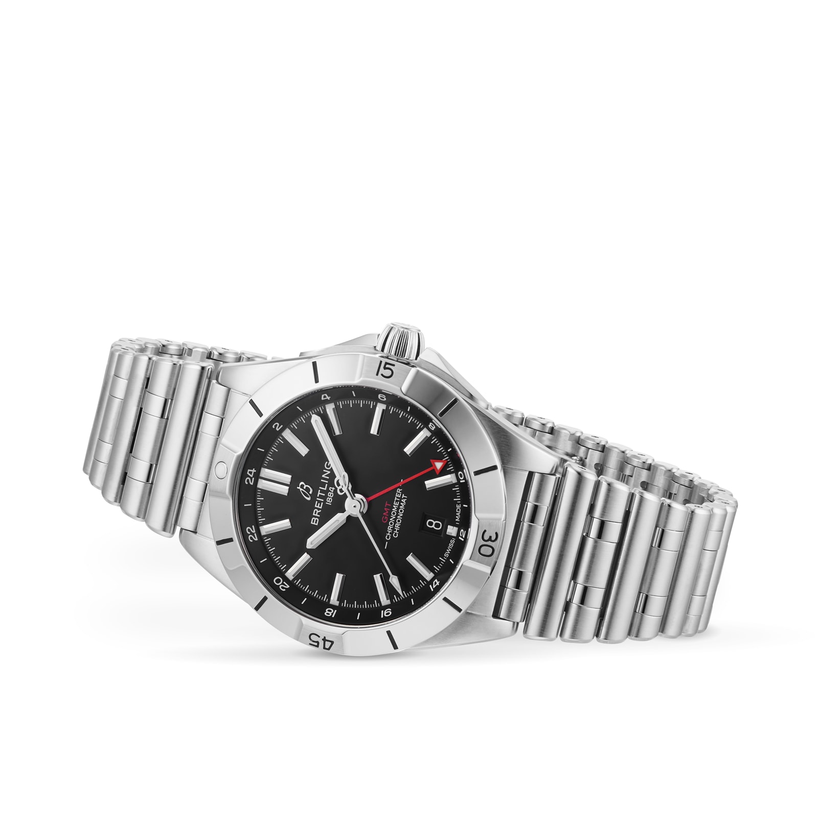 Replica Breitling Chronomat Automatic GMT 40 Stainless Steel details A32398101B1A1 2 Replica Breitling Chronomat Automatic GMT 40 Stainless Steel details A32398101B1A1