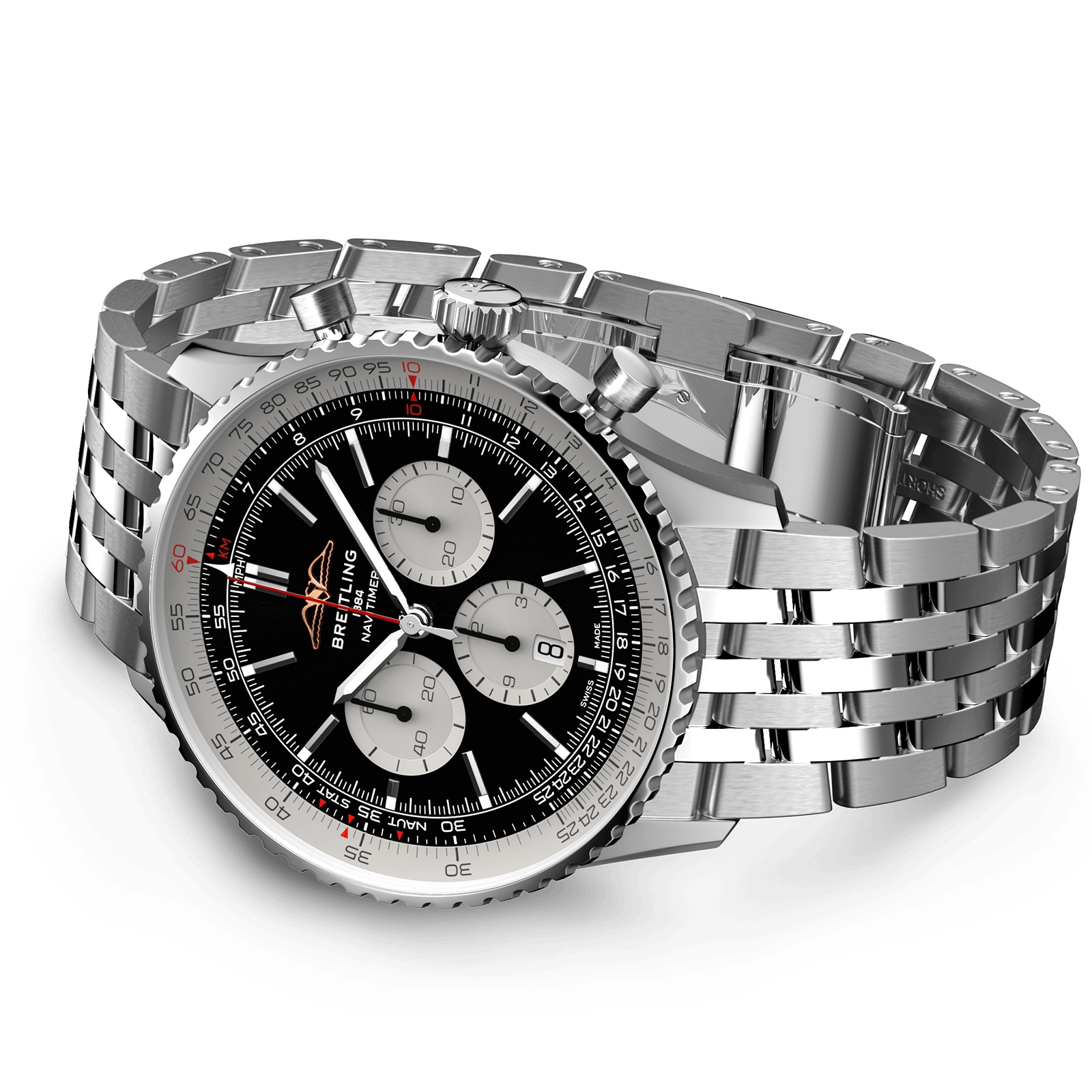 Replica Breitling Navitimer B01 Chronograph 46 Stainless Steel details AB0137211B1A1 2 Replica Breitling Navitimer B01 Chronograph 46 Stainless Steel details AB0137211B1A1