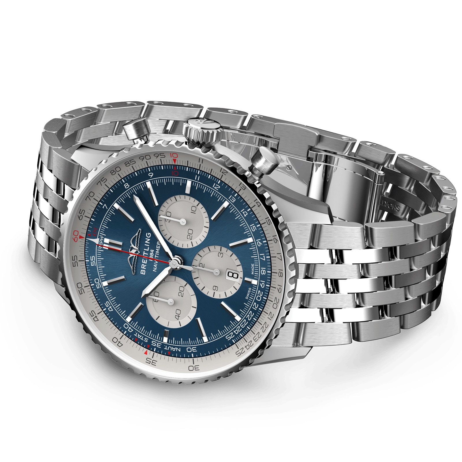 Replica Breitling Navitimer B01 Chronograph 46 Stainless Steel details AB0137211C1A1 2 Replica Breitling Navitimer B01 Chronograph 46 Stainless Steel details AB0137211C1A1