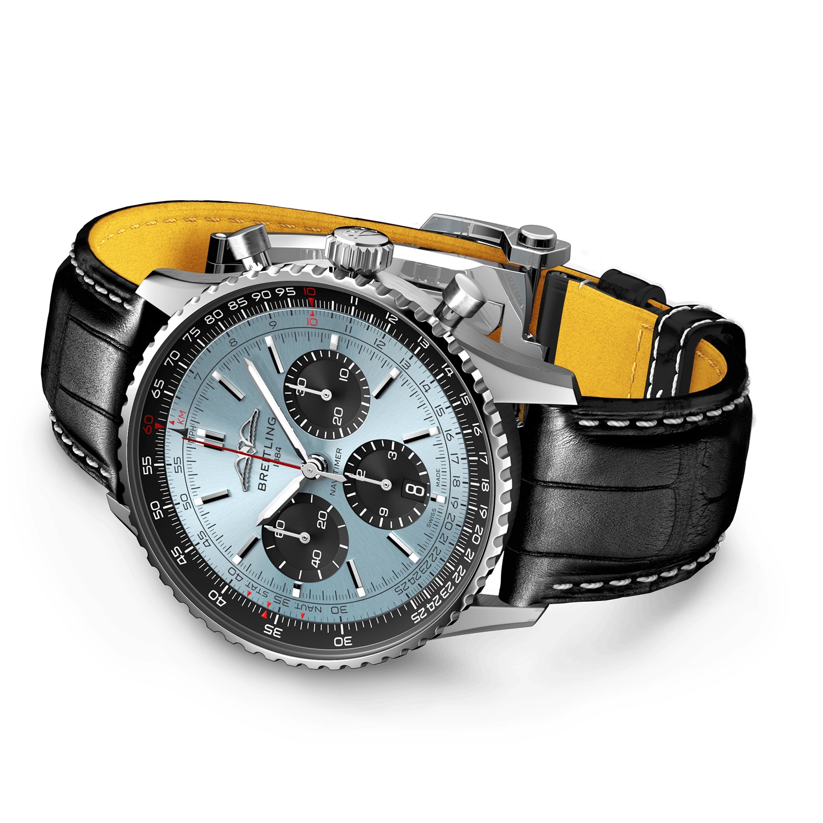 Replica Breitling Navitimer B01 Chronograph 43 Blue details AB0138241C1P1 2 Replica Breitling Navitimer B01 Chronograph 43 Blue details AB0138241C1P1