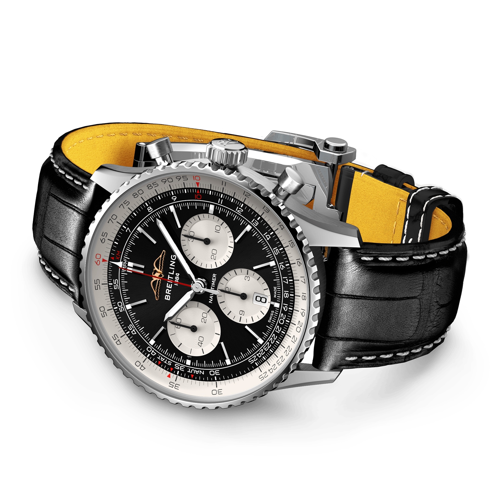 Replica Breitling Navitimer B01 Chronograph 43 Stainless Steel details AB0138211B1P1 2 Replica Breitling Navitimer B01 Chronograph 43 Stainless Steel details AB0138211B1P1