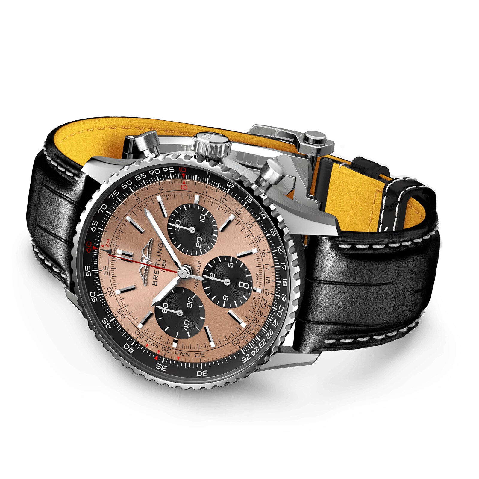 Replica Breitling Navitimer B01 Chronograph 43 Copper details AB0138241K1P1