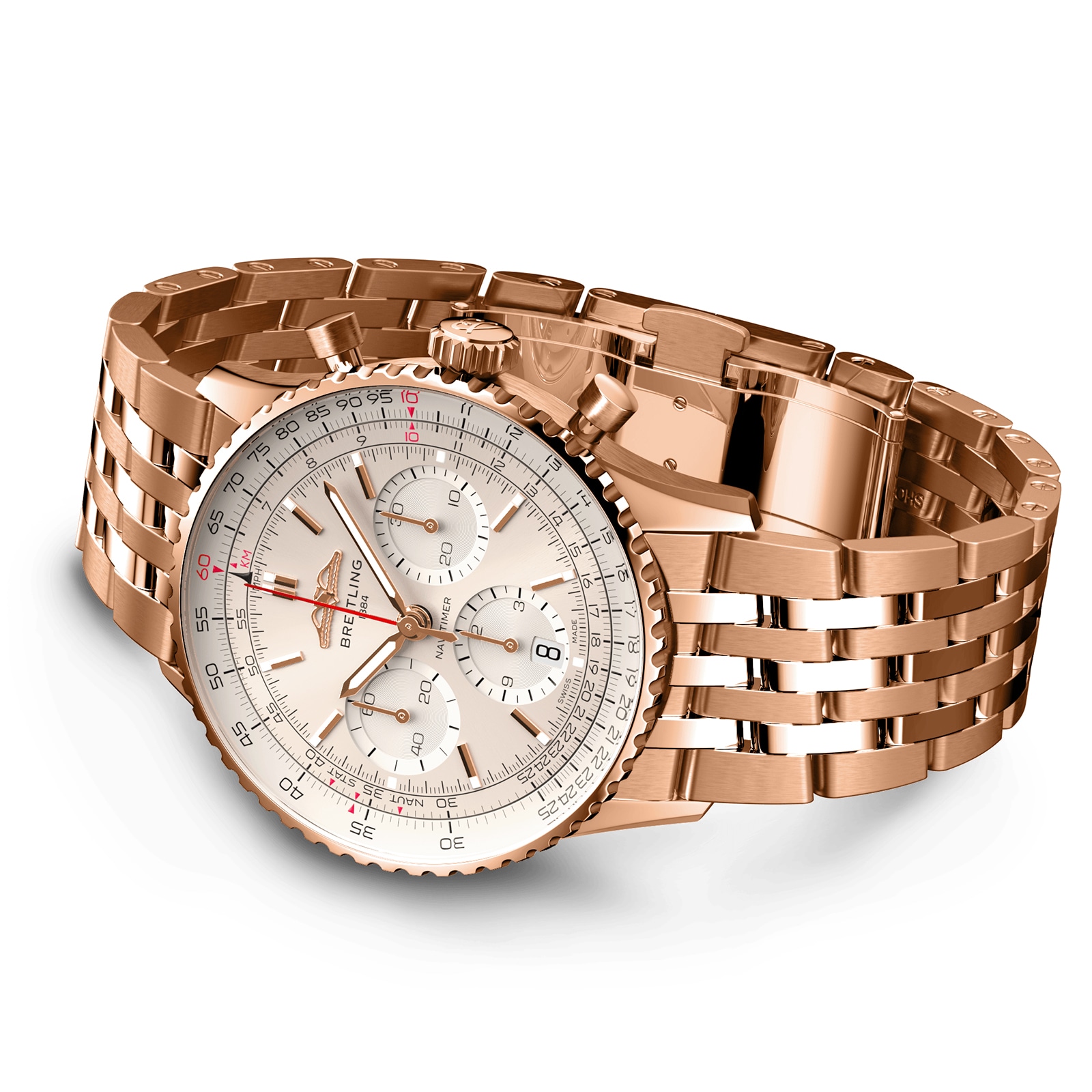 Replica Breitling Navitimer B01 Chronograph 41 18k Red Gold details RB0139211G1R1 2 Replica Breitling Navitimer B01 Chronograph 41 18k Red Gold details RB0139211G1R1