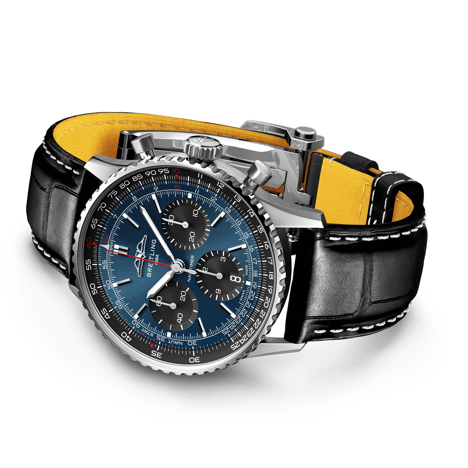 Replica Breitling Navitimer B01 Chronograph 41 Blue details AB0139241C1P1