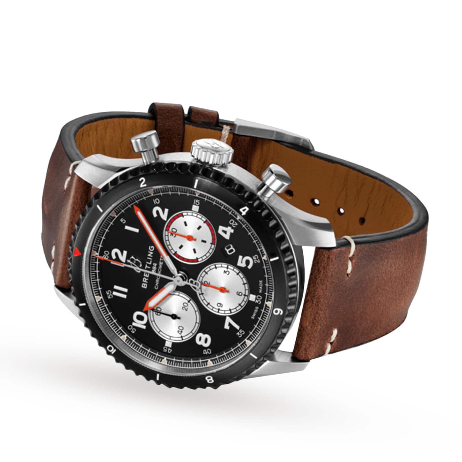 Replica Breitling Aviator 8 B01 Chronograph 43 Mosquito details AB01194A1B1X2