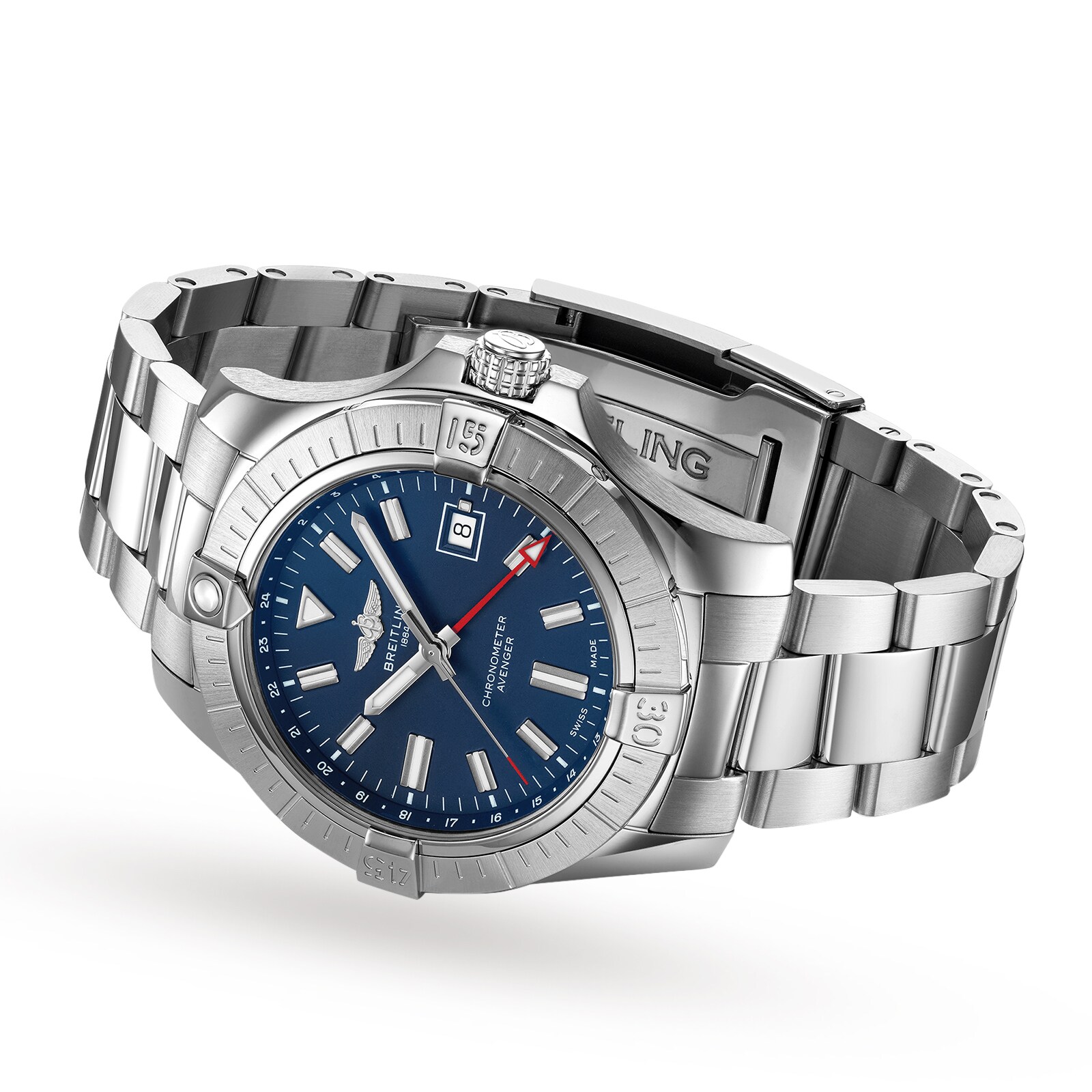 Replica Breitling Avenger Automatic GMT 45 Stainless Steel details A32395101C1A1 2 Replica Breitling Avenger Automatic GMT 45 Stainless Steel details A32395101C1A1