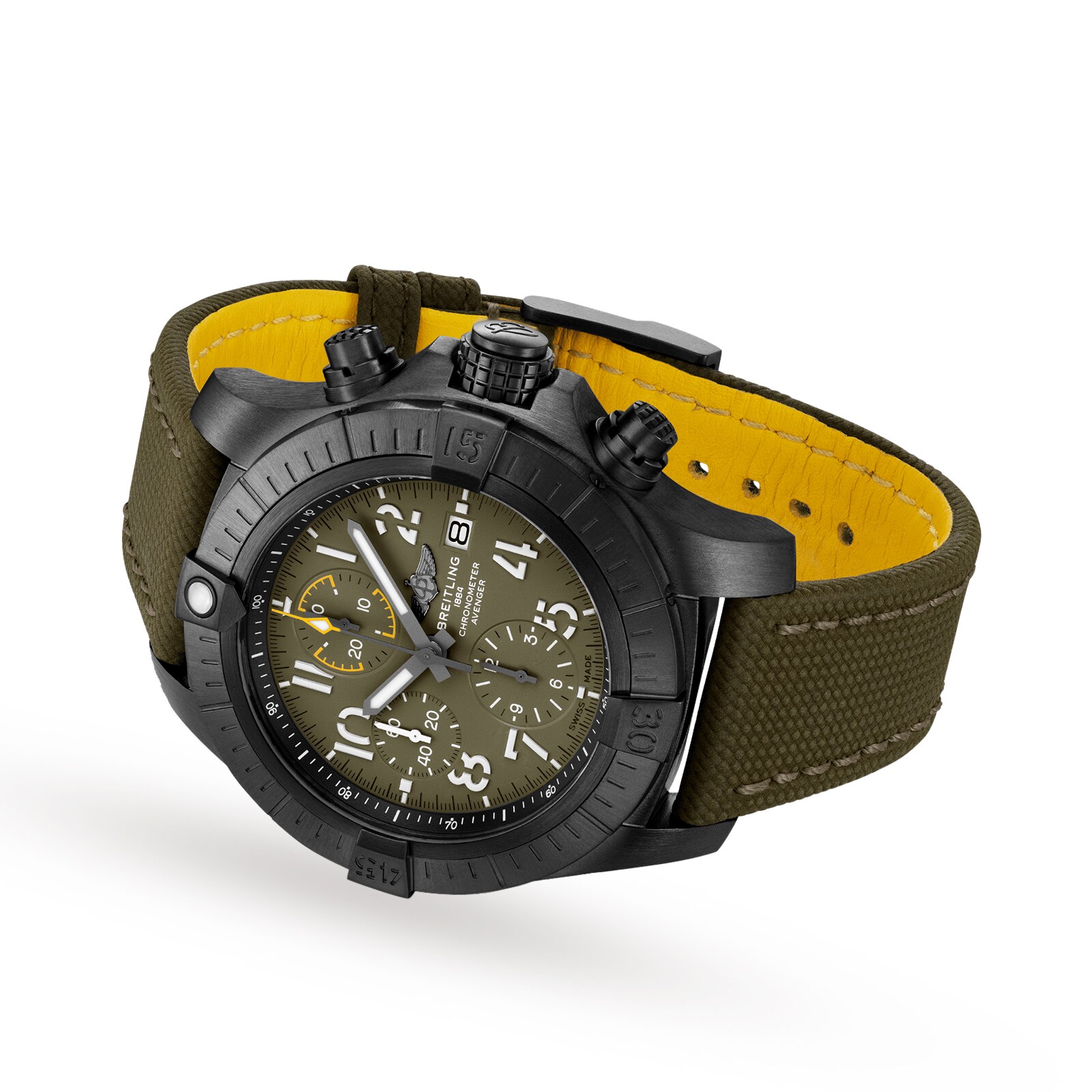 Replica Breitling Avenger Chronograph 45 Night Mission details V13317101L1X2 2 Replica Breitling Avenger Chronograph 45 Night Mission details V13317101L1X2