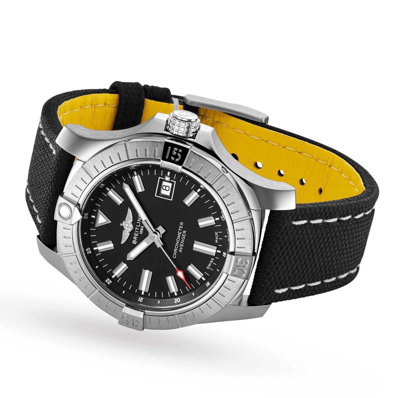 Replica Breitling Avenger Automatic 43 Stainless Steel details A17318101B1X2 2 Replica Breitling Avenger Automatic 43 Stainless Steel details A17318101B1X2