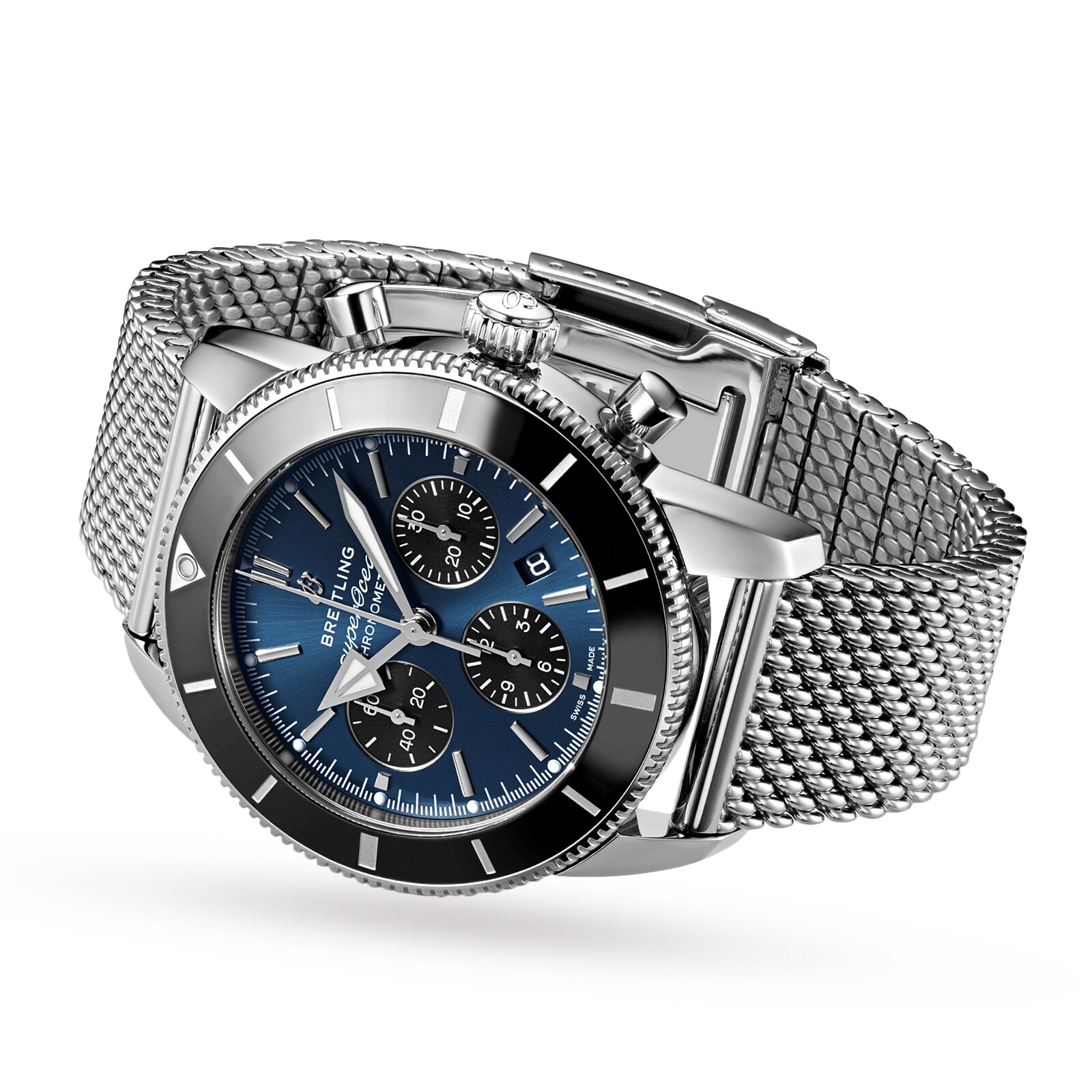 Replica Breitling Superocean Heritage B01 Chronograph 44 Stainless Steel details AB0162121C1A1 2 Replica Breitling Superocean Heritage B01 Chronograph 44 Stainless Steel details AB0162121C1A1