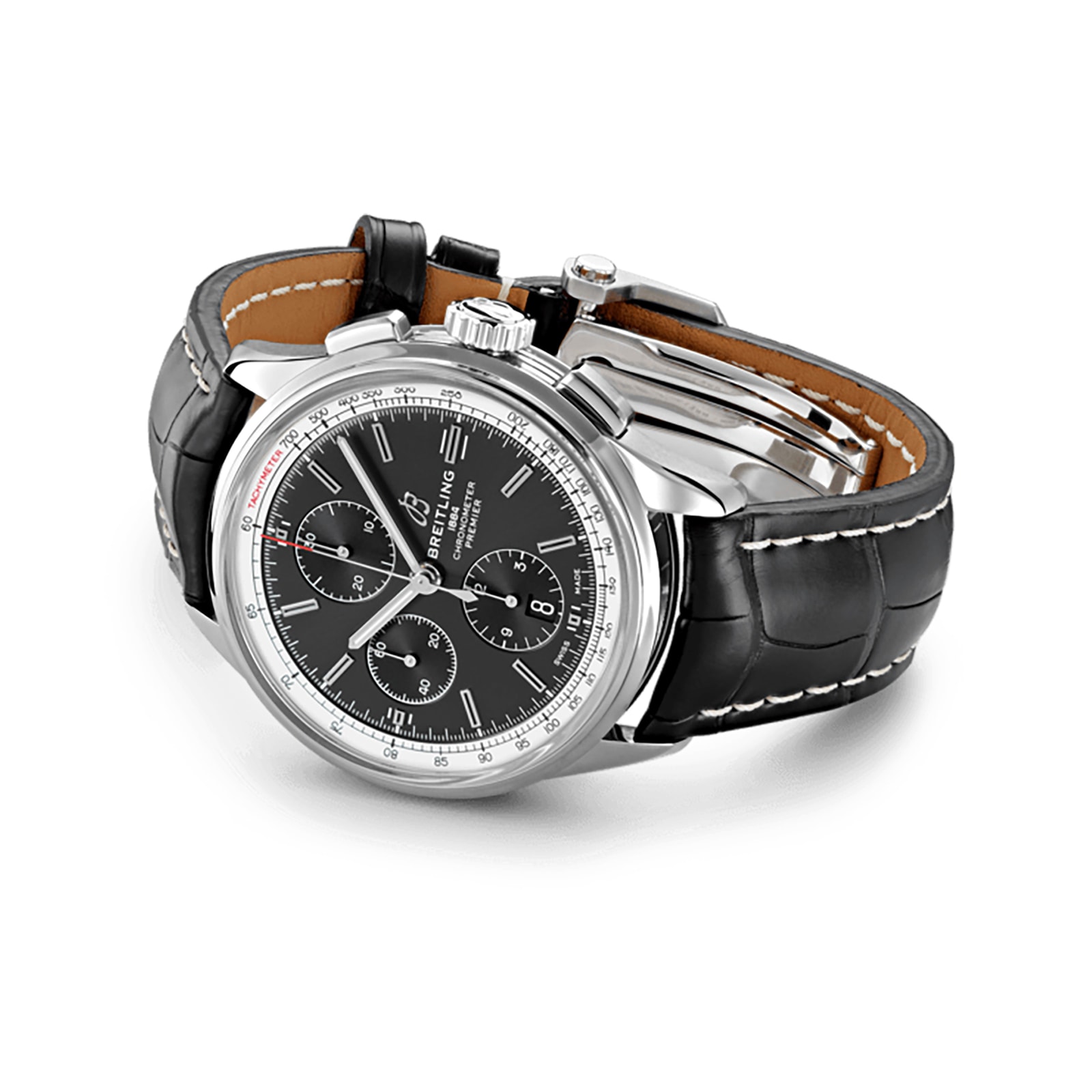 Replica Breitling Premier Chronograph Automatic 42 Stainless Steel details A13315351B1P1