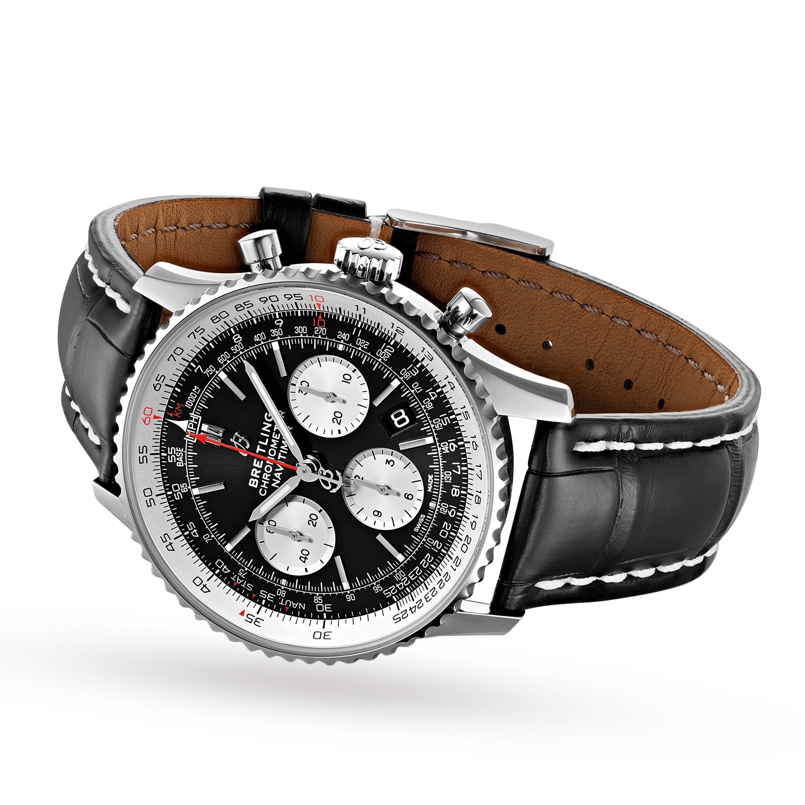 Replica Breitling Navitimer B01 Chronograph 43 Stainless Steel details AB0121211B1P1