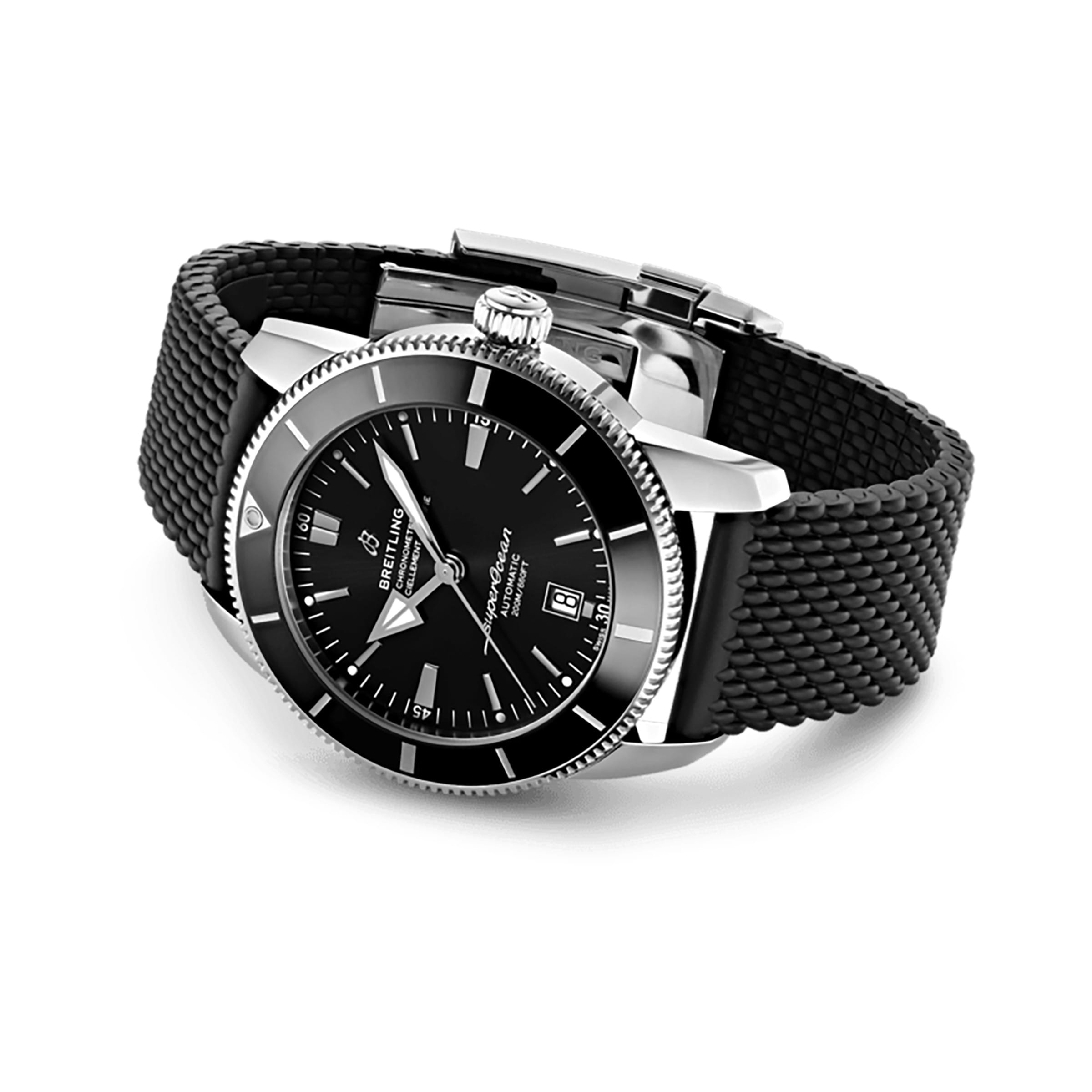Replica Breitling Superocean Heritage B20 Automatic 46 Rubber Strap details AB2020121B1S1 2 Replica Breitling Superocean Heritage B20 Automatic 46 Rubber Strap details AB2020121B1S1