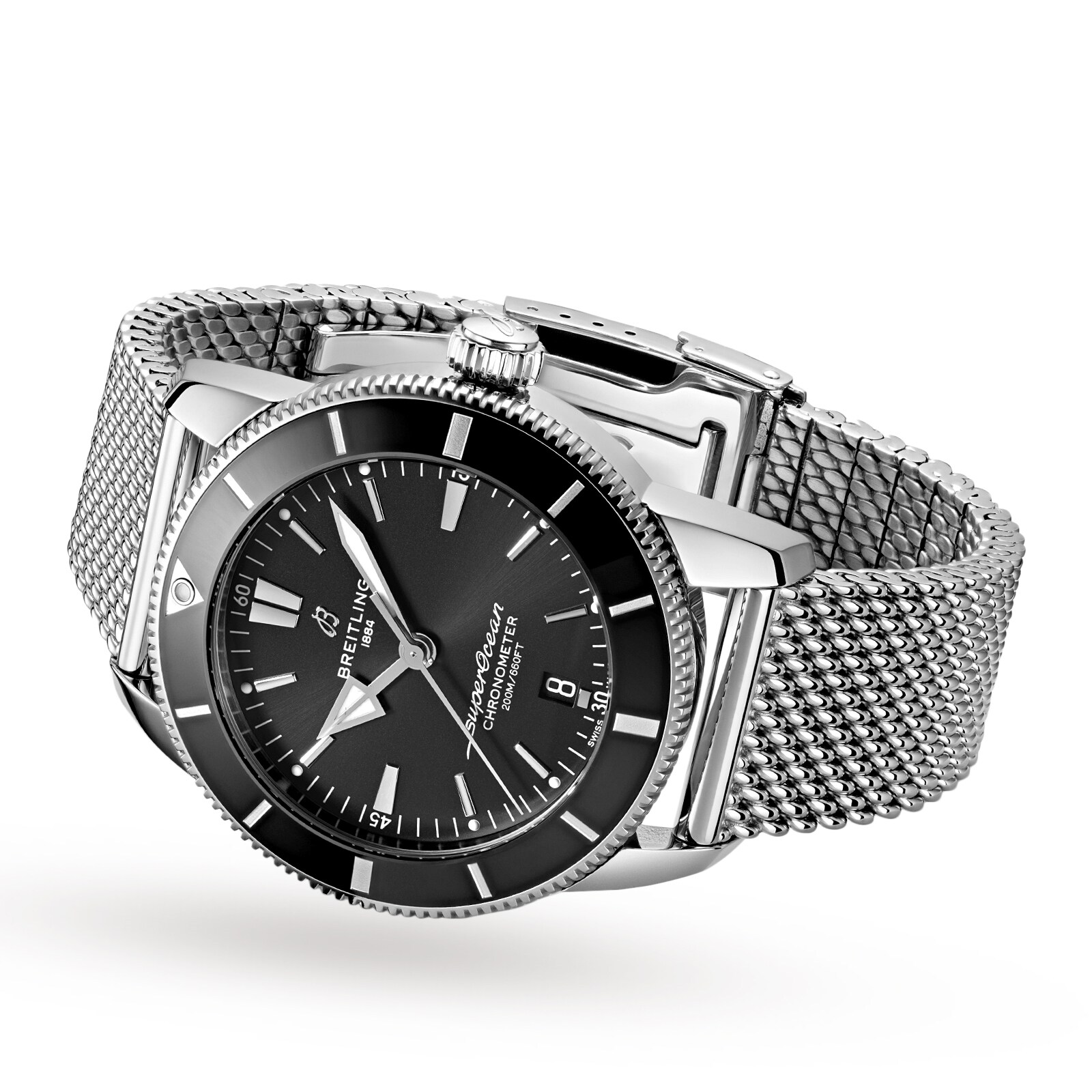 Replica Breitling Superocean Heritage B20 Automatic 44 Stainless Steel details AB2030121B1A1 2 Replica Breitling Superocean Heritage B20 Automatic 44 Stainless Steel details AB2030121B1A1