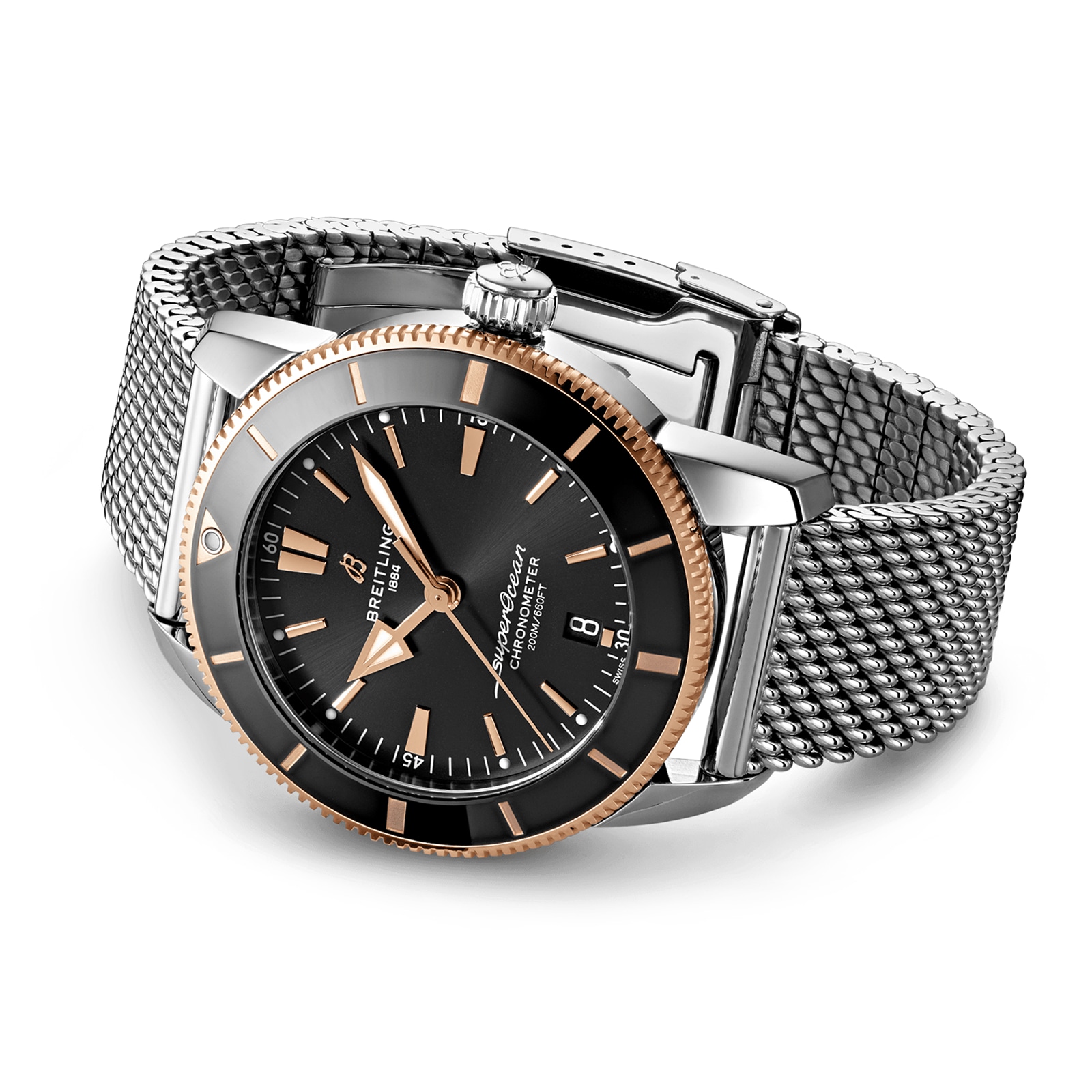 Replica Breitling Superocean Heritage B20 Automatic 44 StainlessSteel details UB2030121B1A1 2 Replica Breitling Superocean Heritage B20 Automatic 44 StainlessSteel details UB2030121B1A1