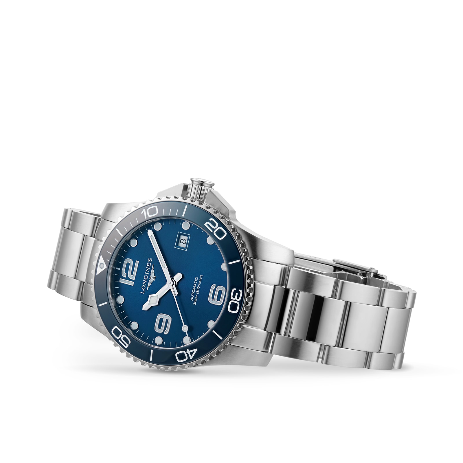 Replica Longines HydroConquest Blue Dial 41mm Automatic Diving Mens details L37814966