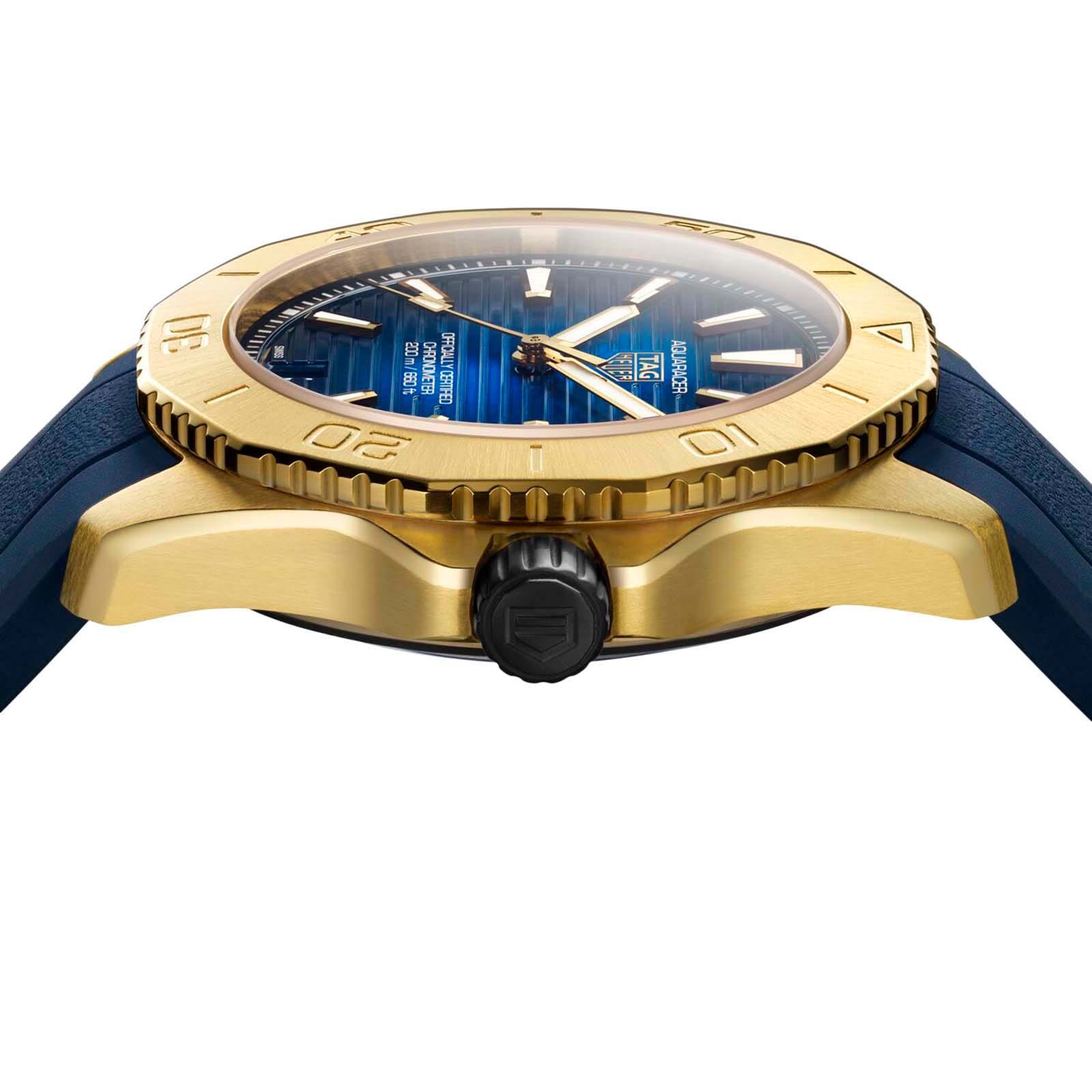 Replica TAG Heuer Aquaracer Professional 200 40mm Mens details Blue WBP5152.FT6210 2 Replica TAG Heuer Aquaracer Professional 200 40mm Mens details Blue WBP5152.FT6210