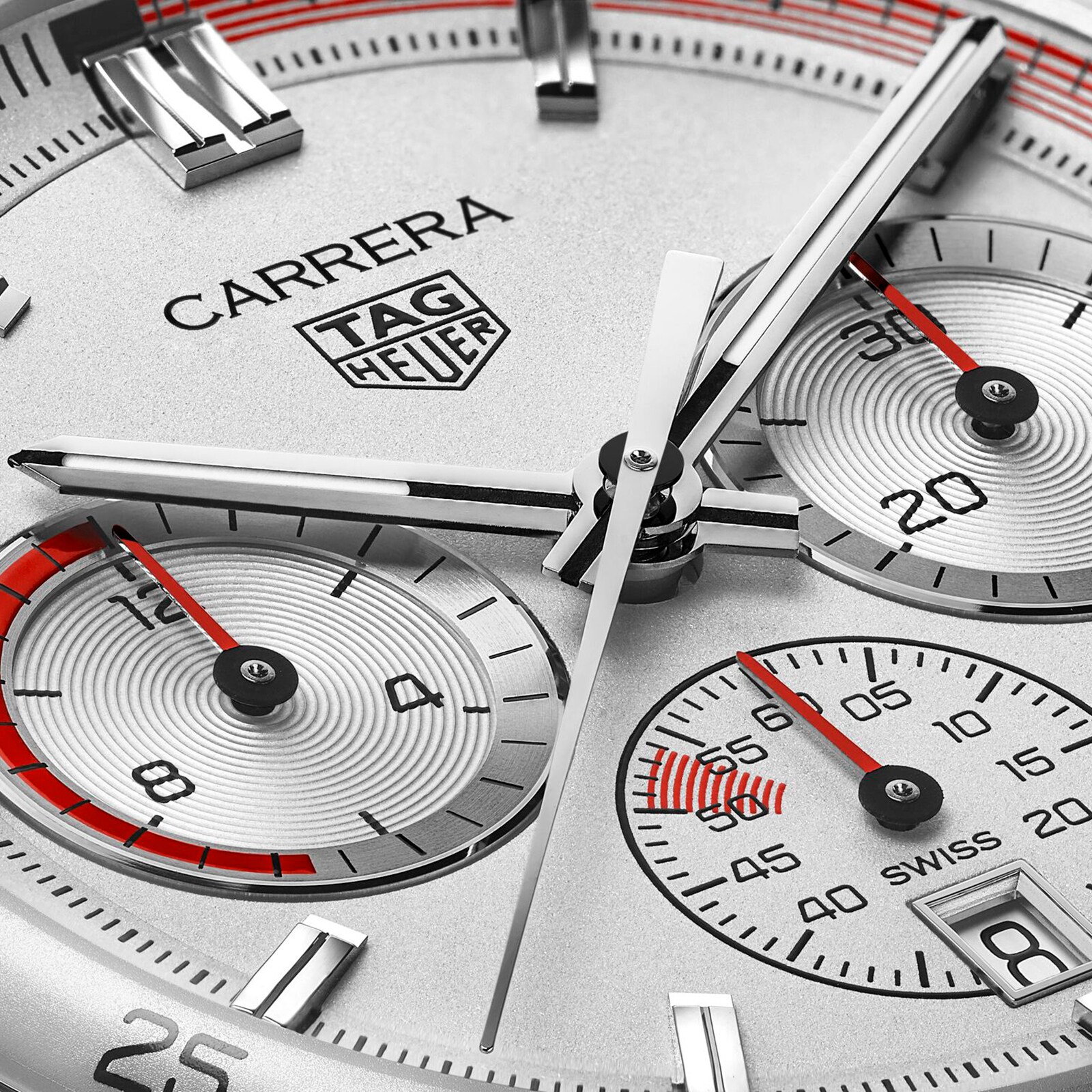 Replica TAG Heuer Carrera Chronosprint X Porsche Special Edition 42mm Mens details Silver CBS2011.FC6529
