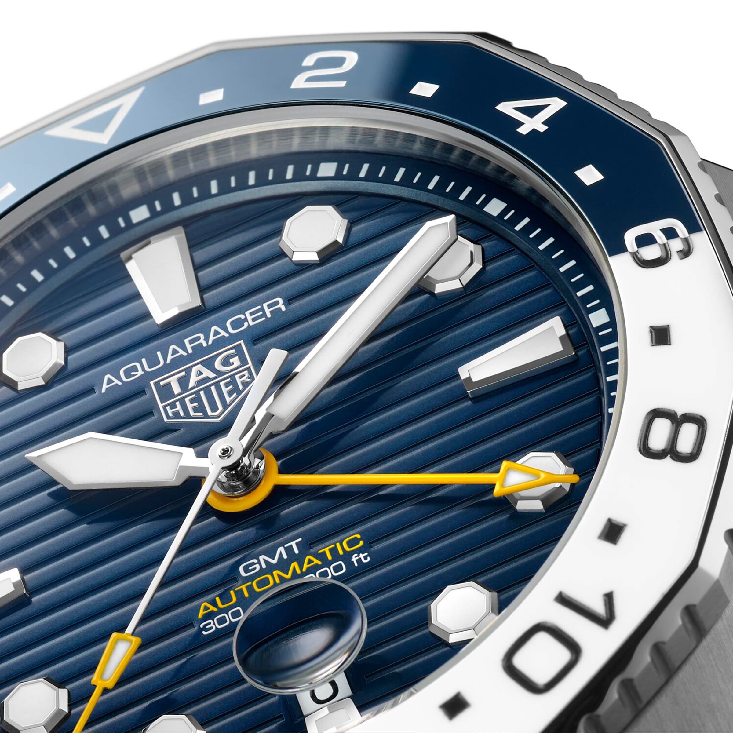 Replica TAG Heuer Aquaracer Professional 300 GMT 43mm Mens details WBP2010.BA0632