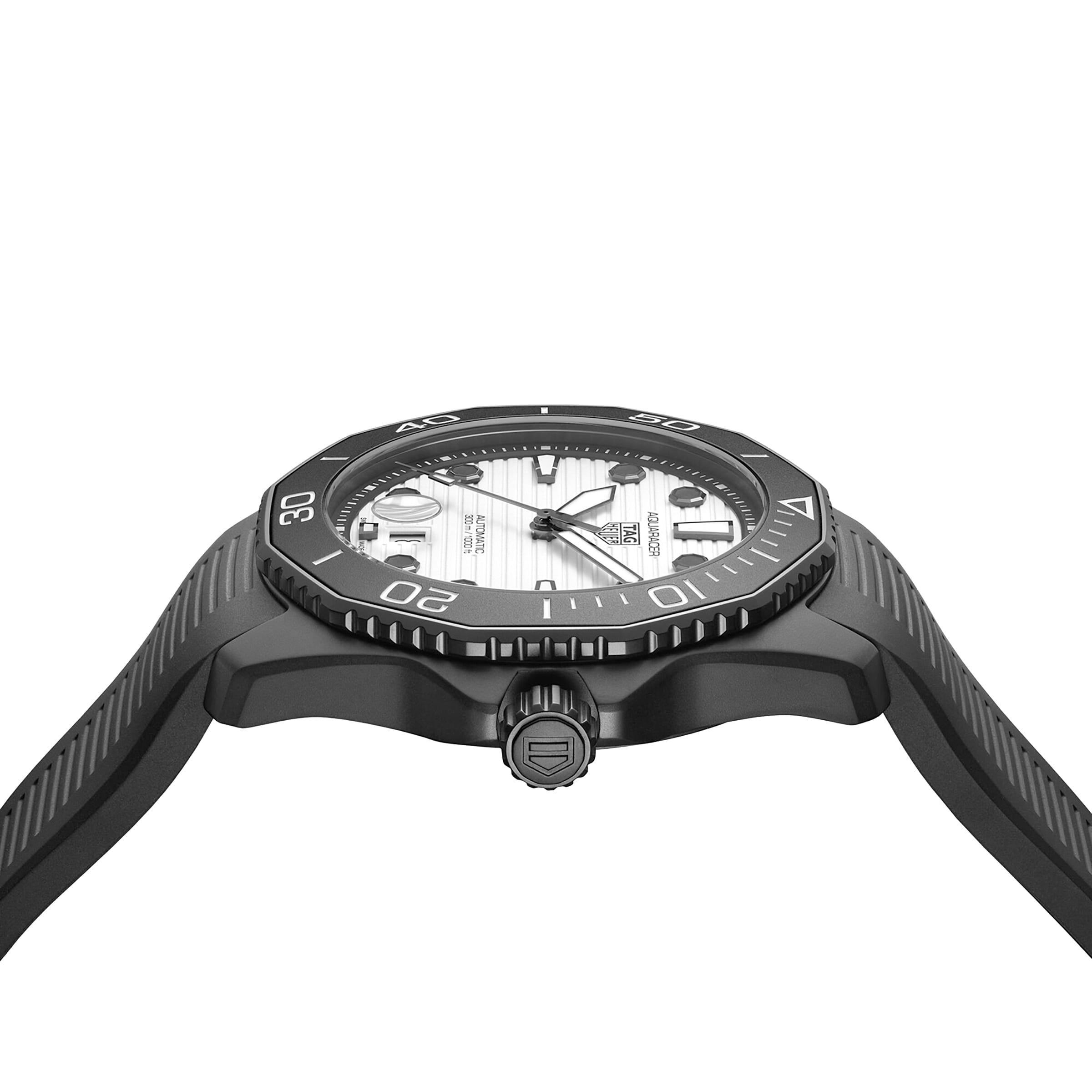 Replica TAG Heuer Night Diver Aquaracer Calibre 5 43mm Mens details WBP201D.FT6197 2 Replica TAG Heuer Night Diver Aquaracer Calibre 5 43mm Mens details WBP201D.FT6197
